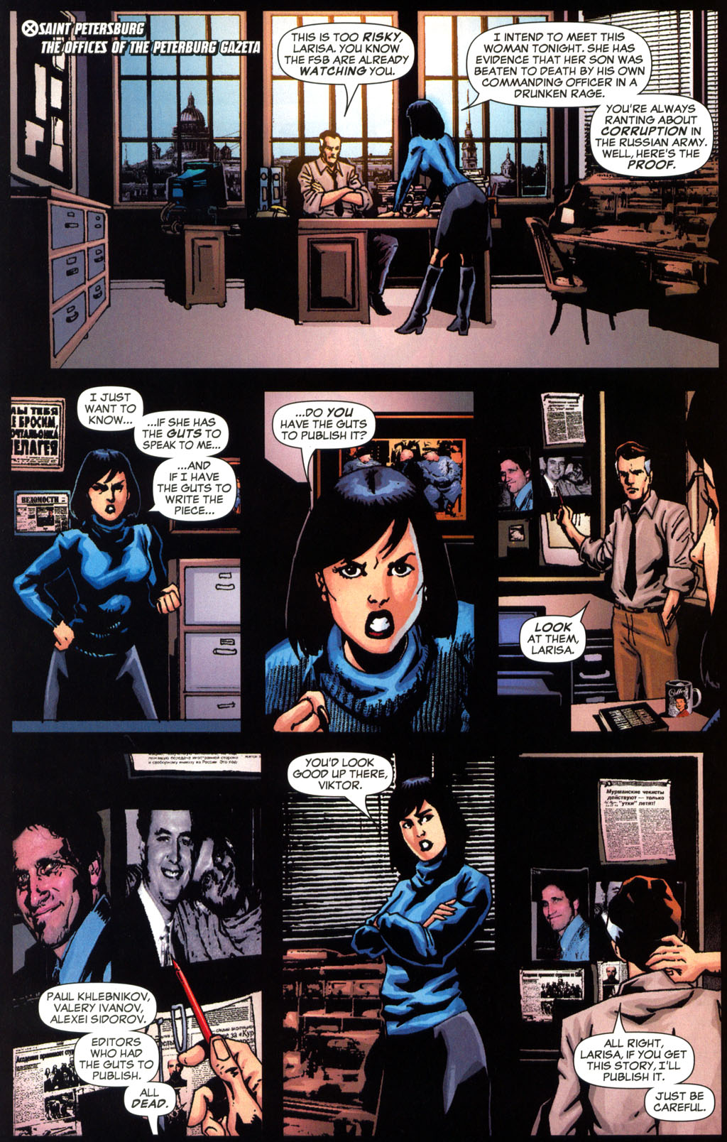 Read online X-Men: Colossus Bloodline comic -  Issue #1 - 10