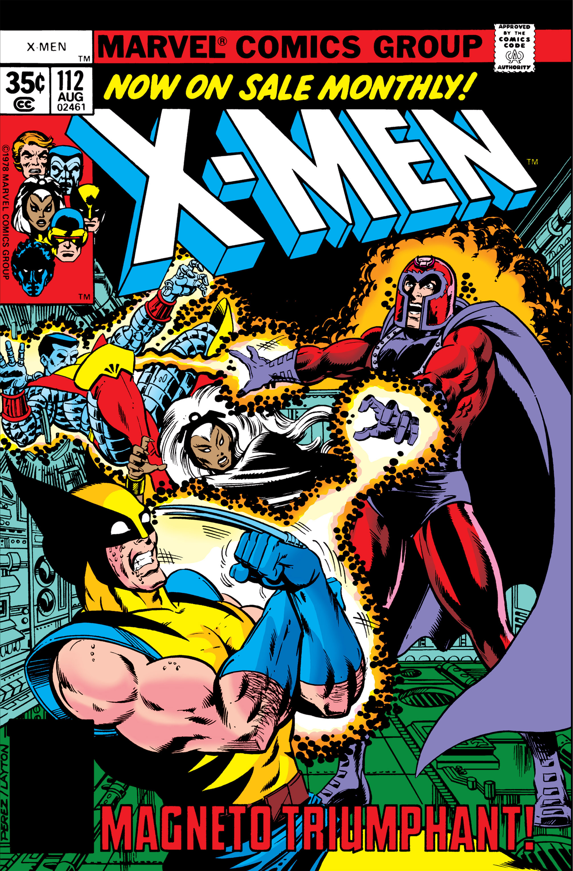 Read online Uncanny X-Men (1963) comic -  Issue #112 - 1