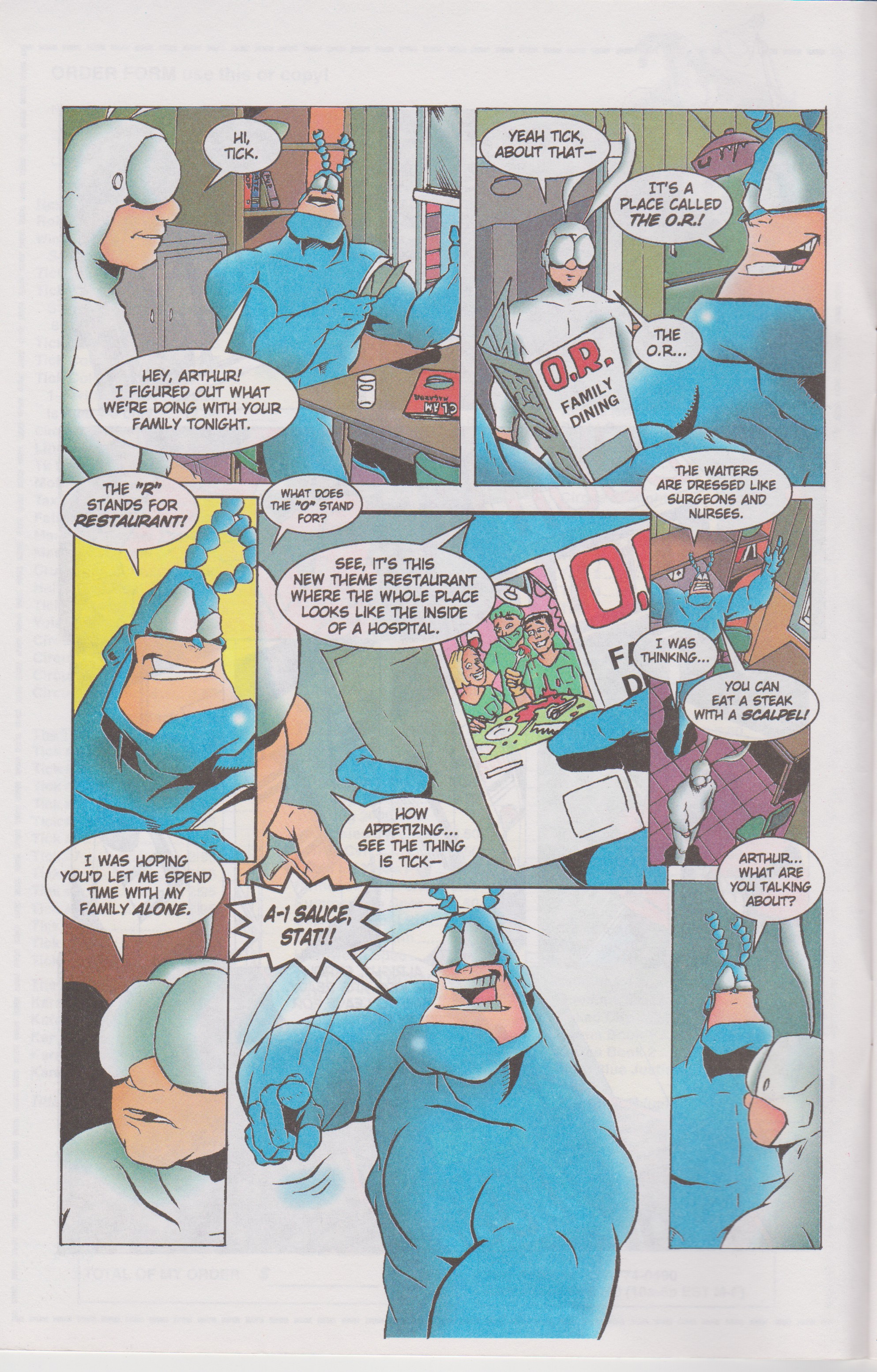 Read online The Tick Incredible Internet Comic comic -  Issue # Full - 23