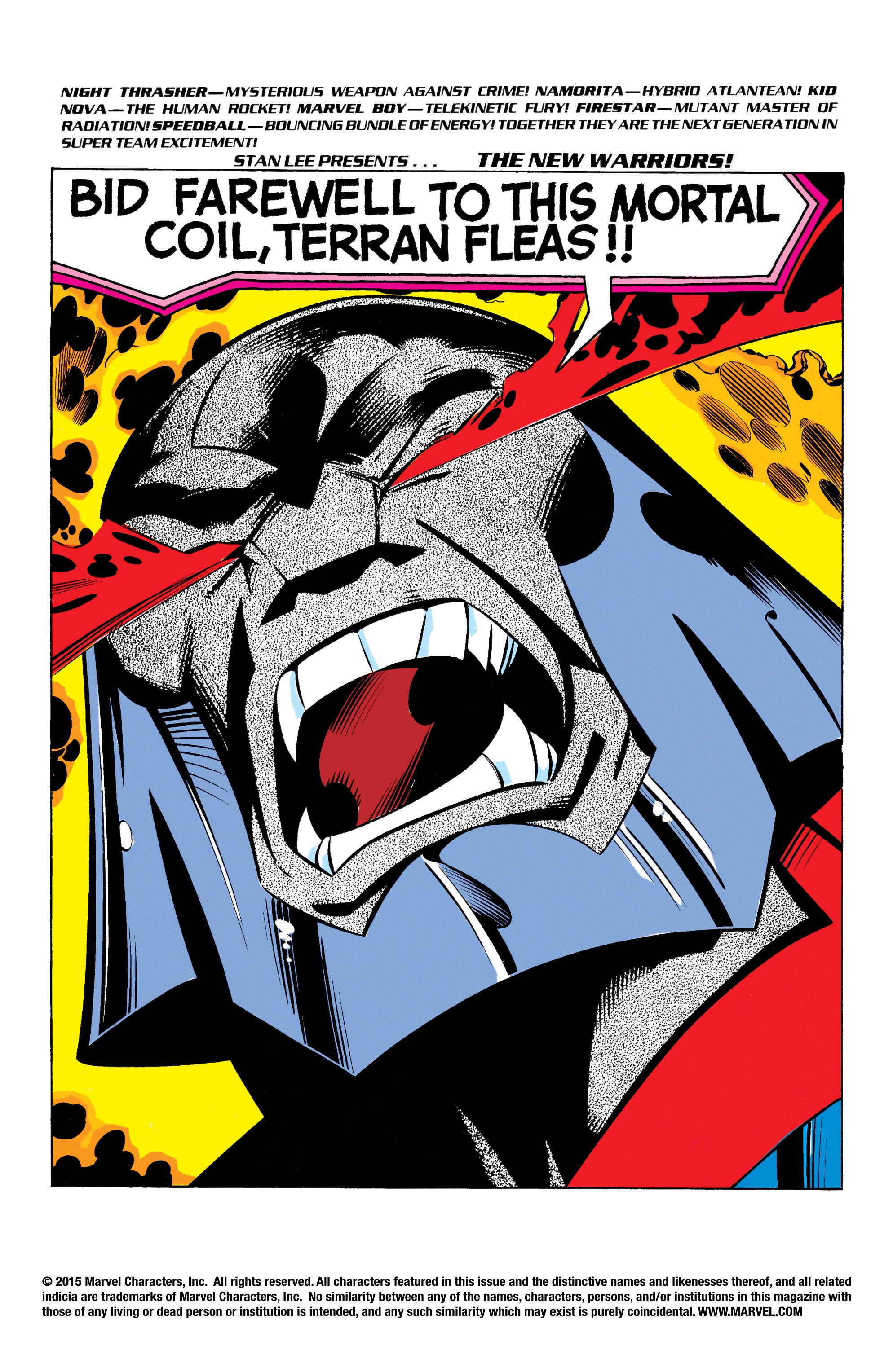 Read online The New Warriors comic -  Issue #16 - 2