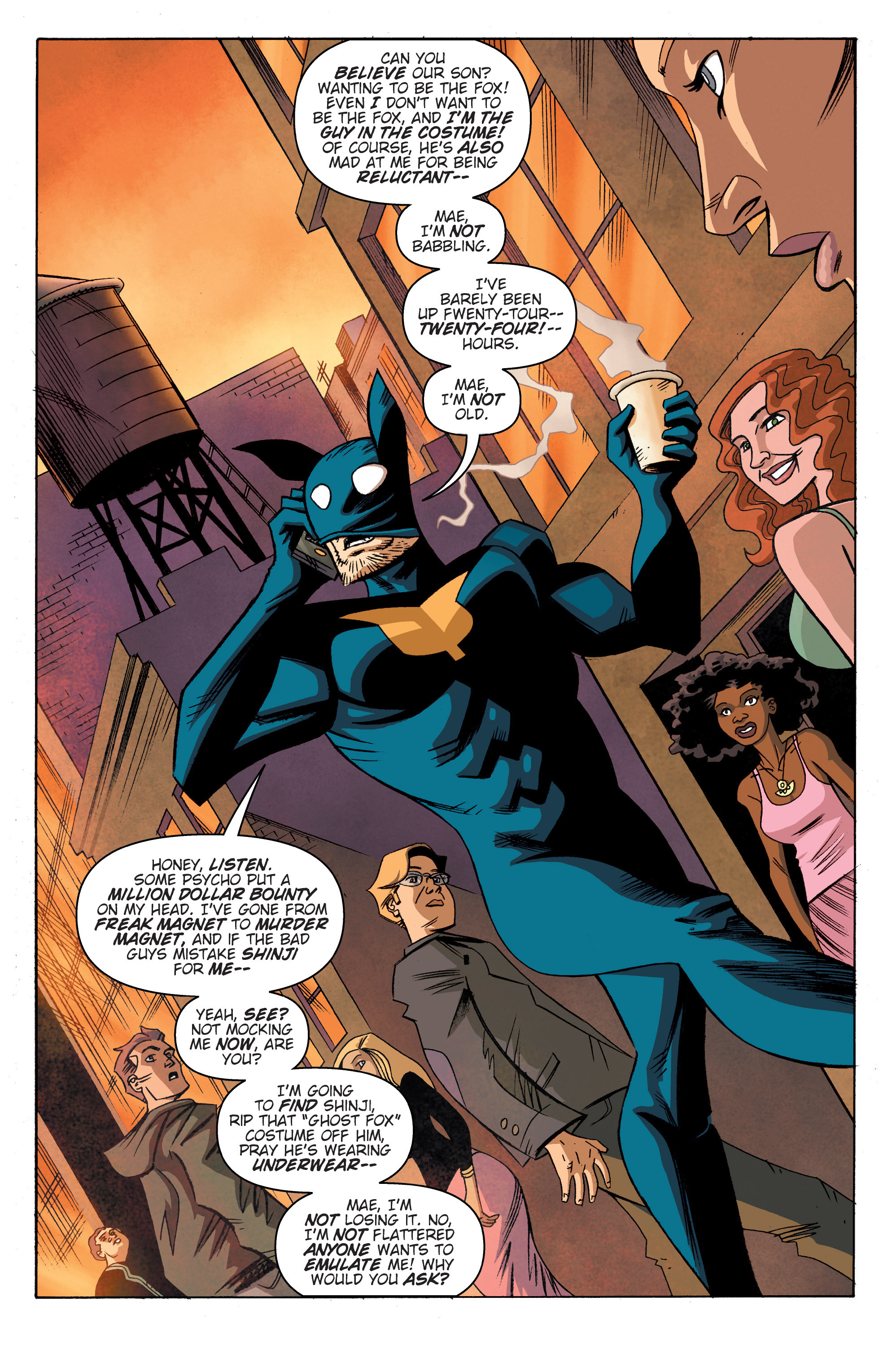 Read online The Fox (2015) comic -  Issue #3 - 3
