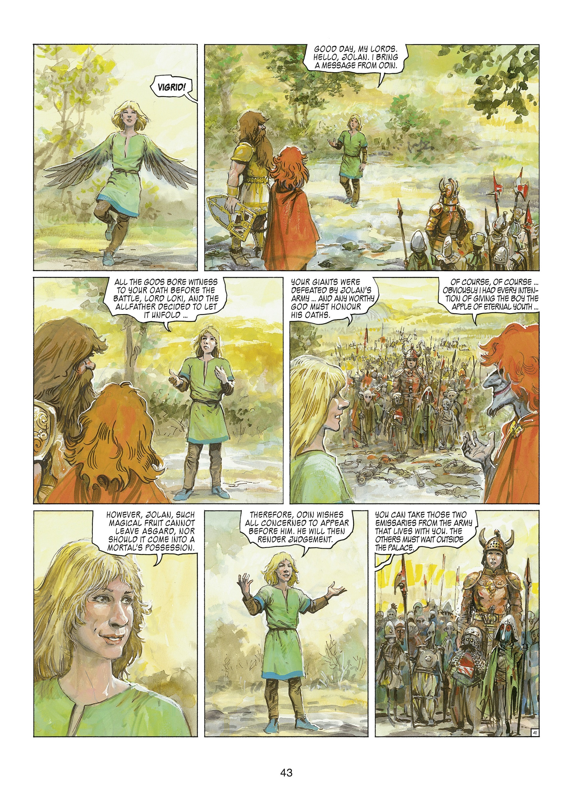 Read online Thorgal comic -  Issue #24 - 45