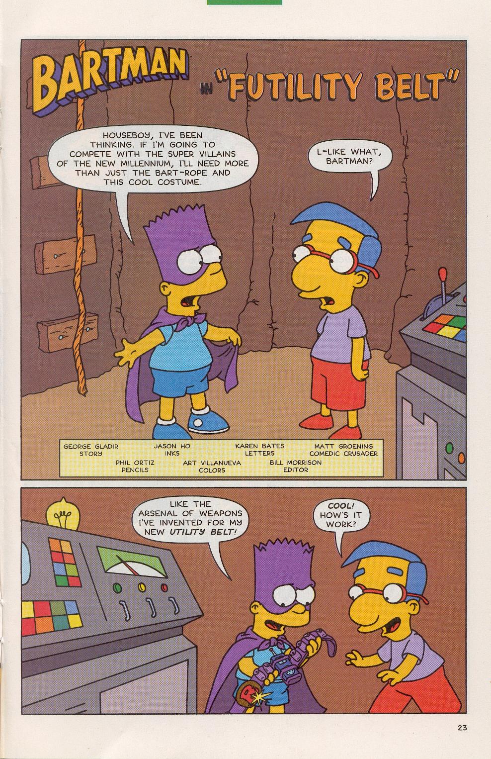 Read online Simpsons Comics Presents Bart Simpson comic -  Issue #2 - 22