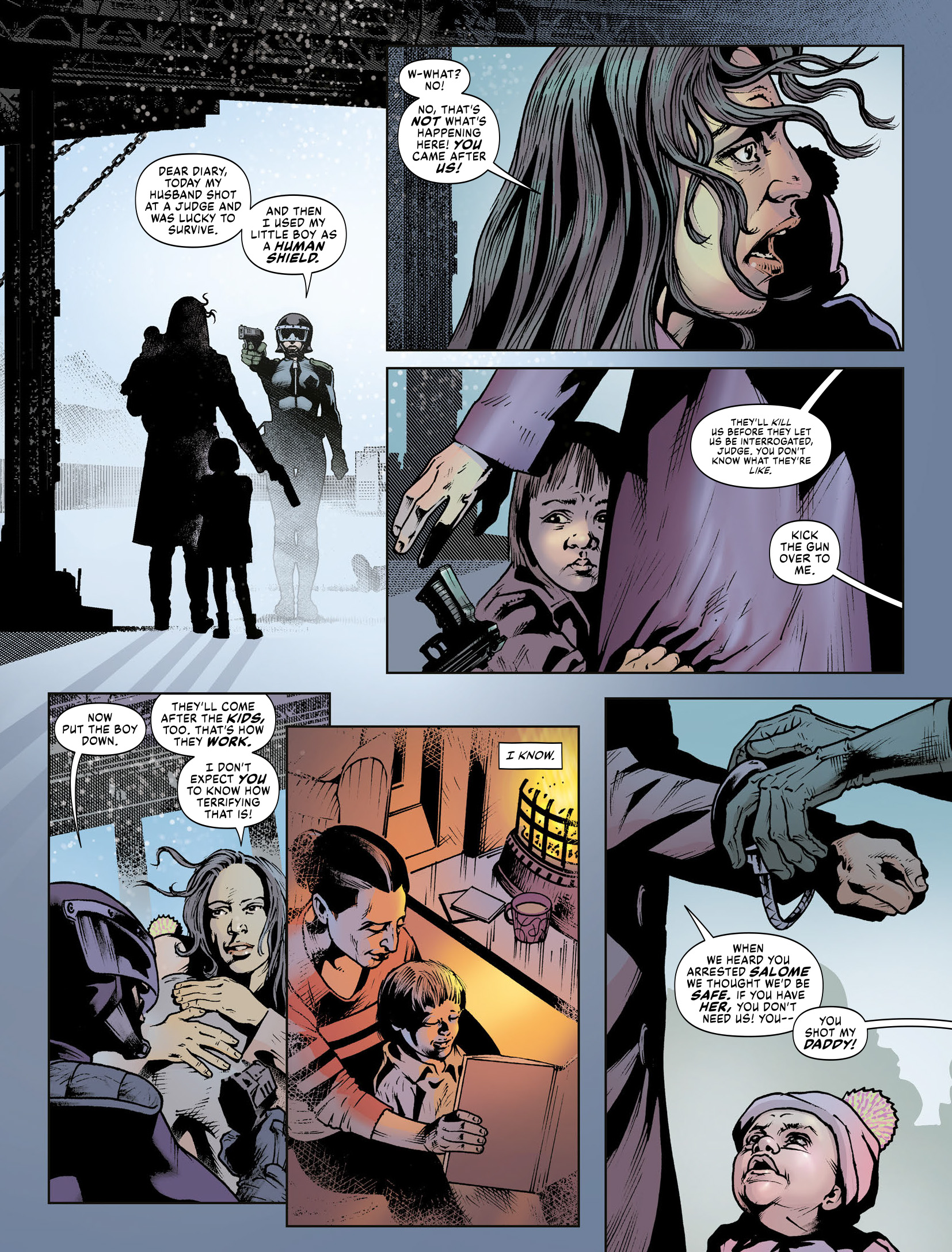 Read online Judge Dredd Megazine (Vol. 5) comic -  Issue #456 - 129