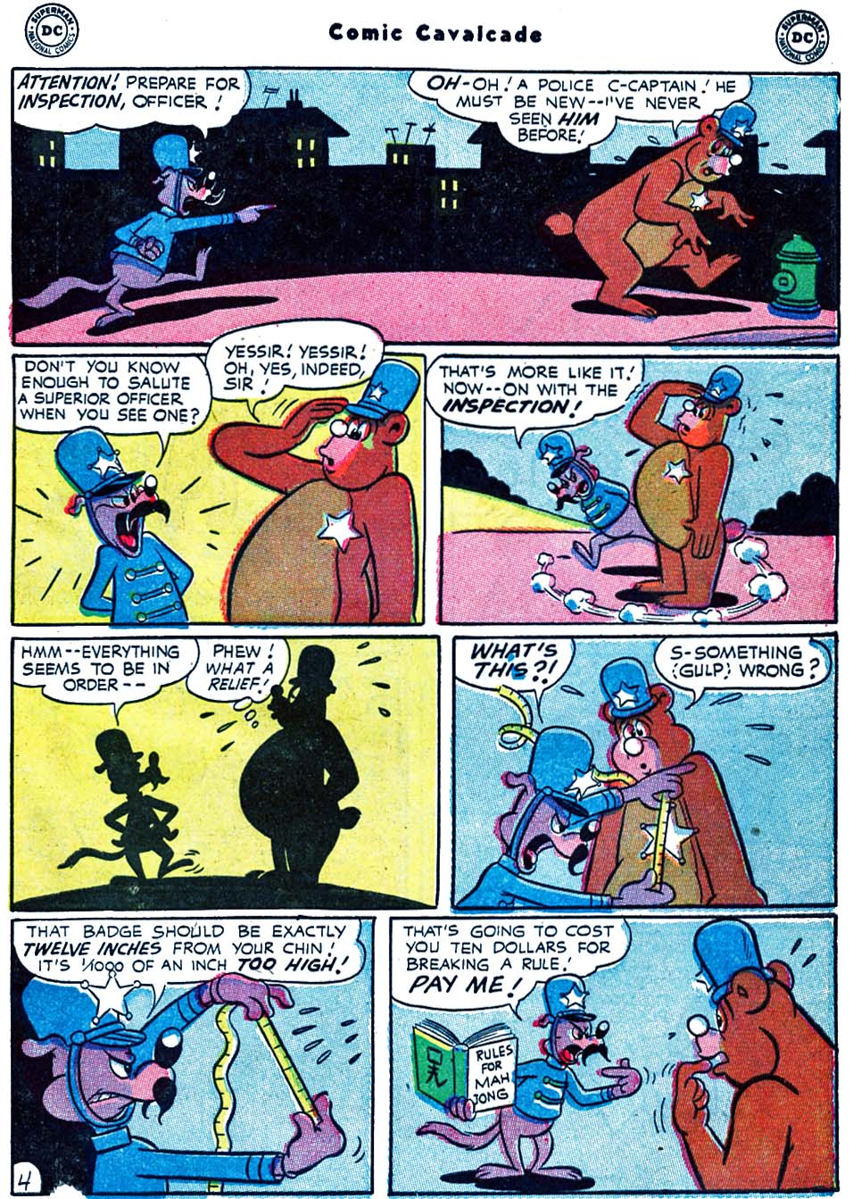 Read online Comic Cavalcade comic -  Issue #63 - 53