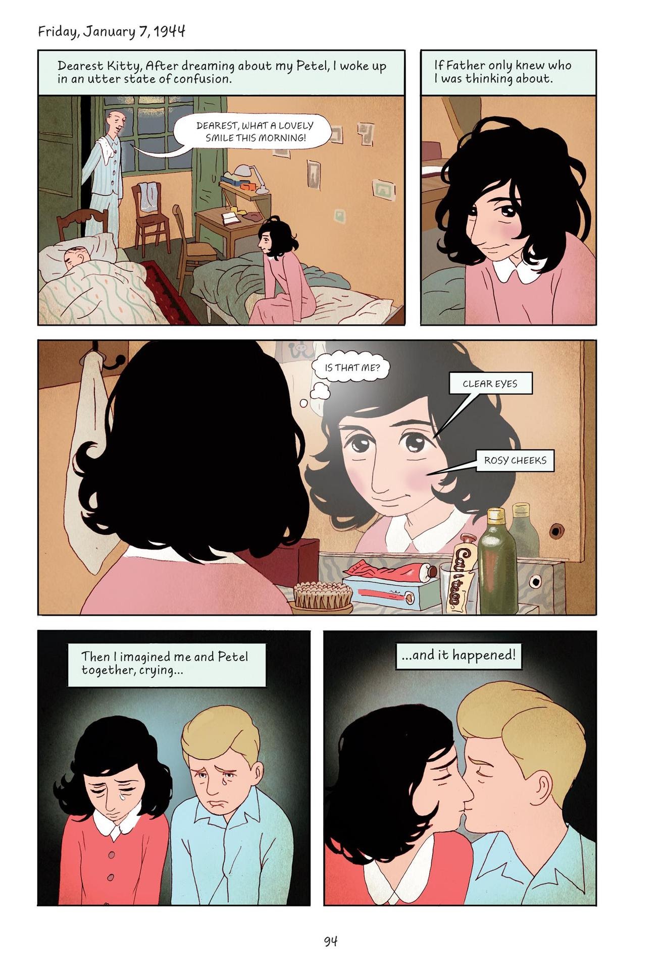 Read online Anne Frank’s Diary: The Graphic Adaptation comic -  Issue # TPB - 94