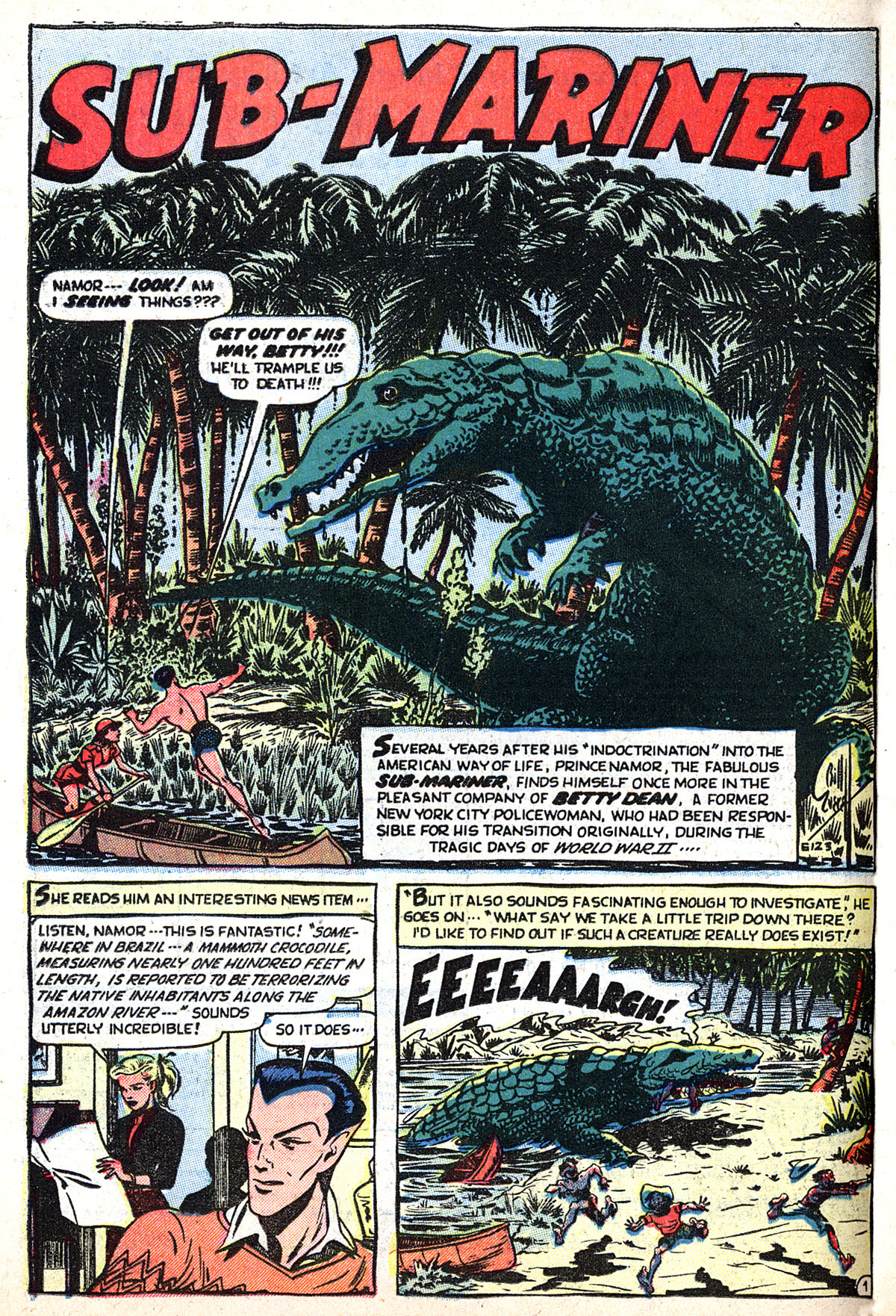 Read online Sub-Mariner Comics comic -  Issue #33 - 26