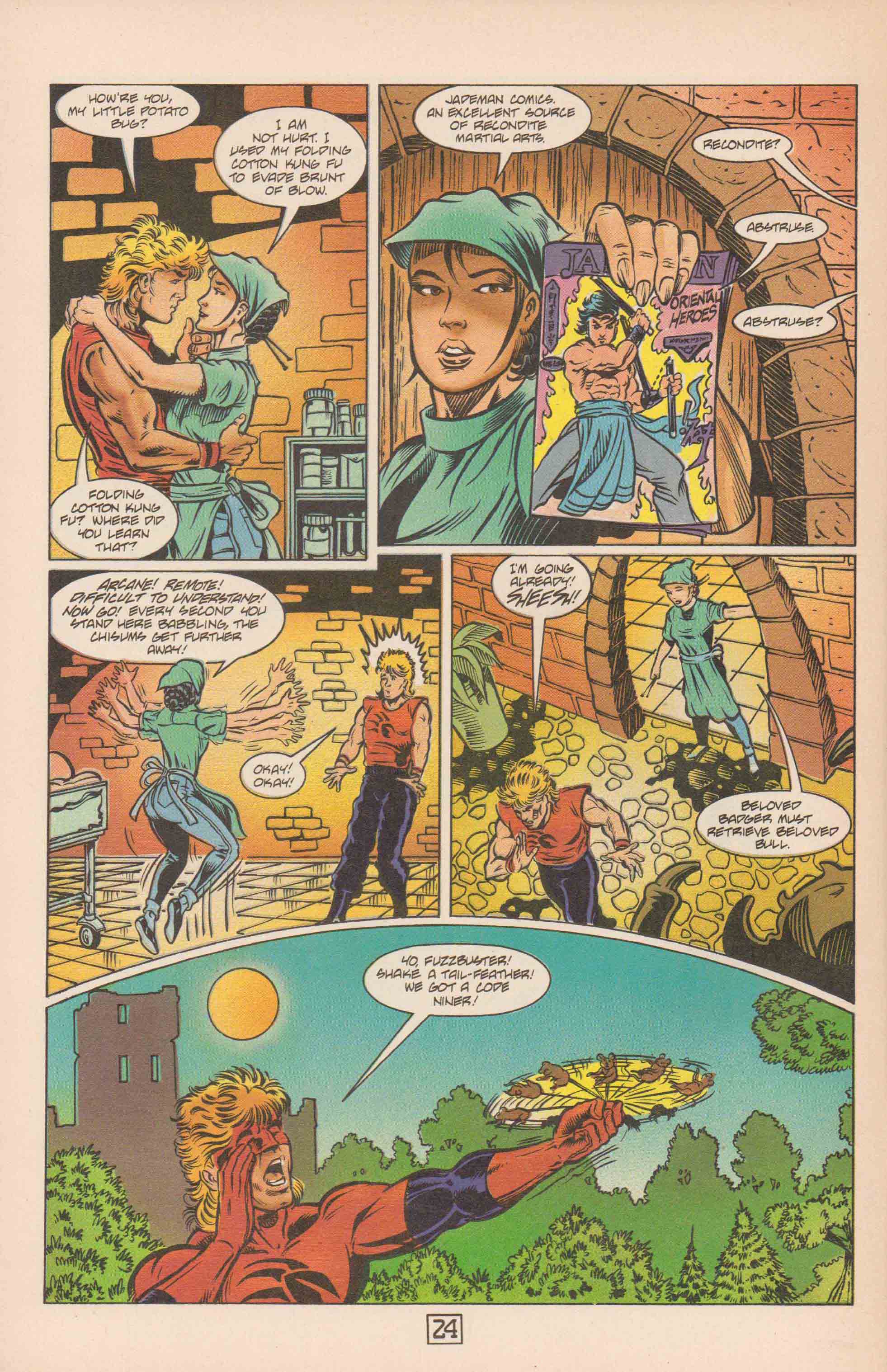 Read online The Badger comic -  Issue #60 - 29