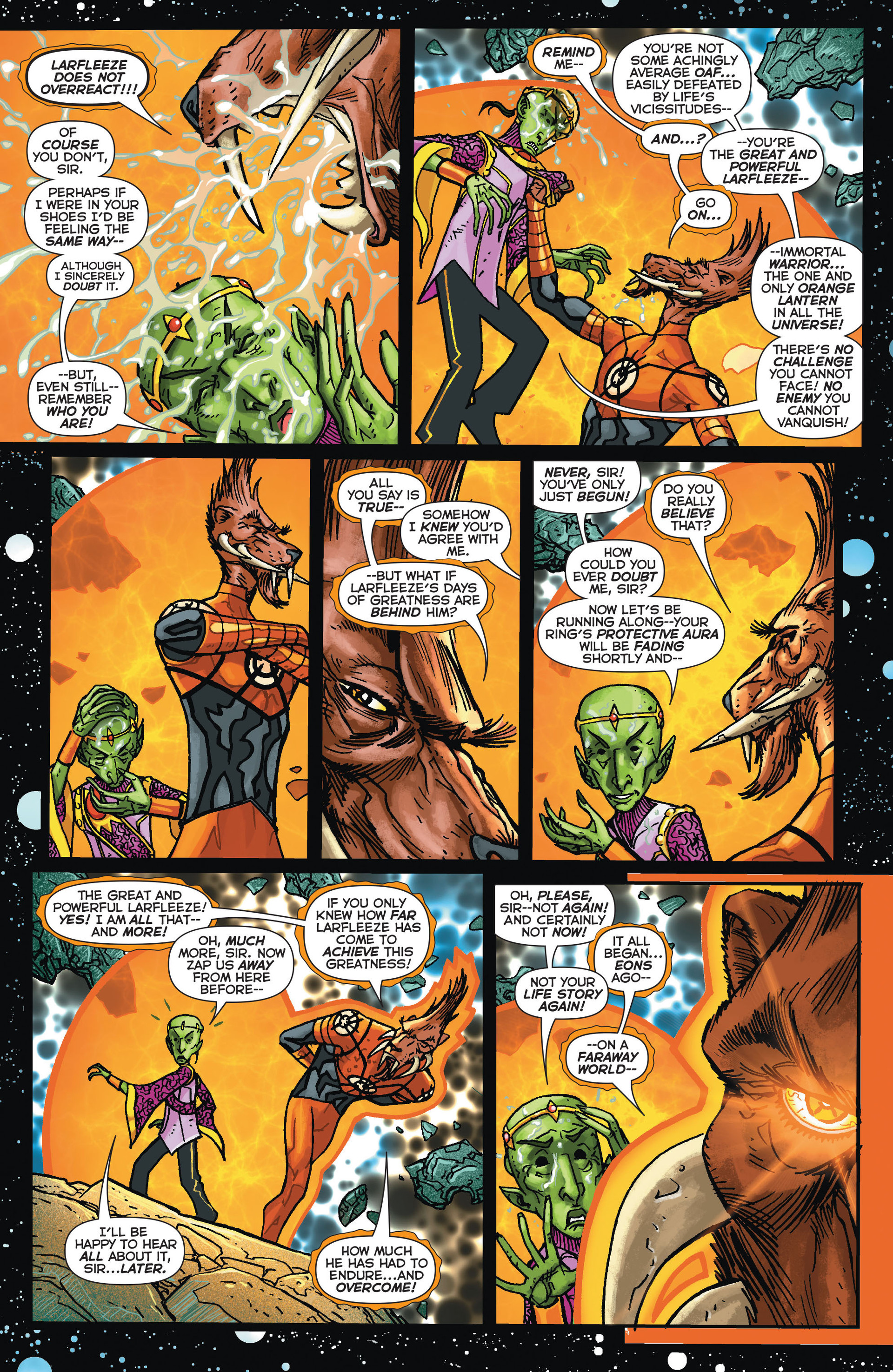 Read online Larfleeze comic -  Issue #1 - 4