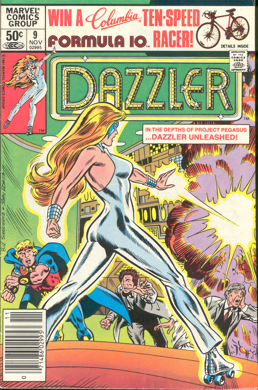 Read online Dazzler (1981) comic -  Issue #9 - 1