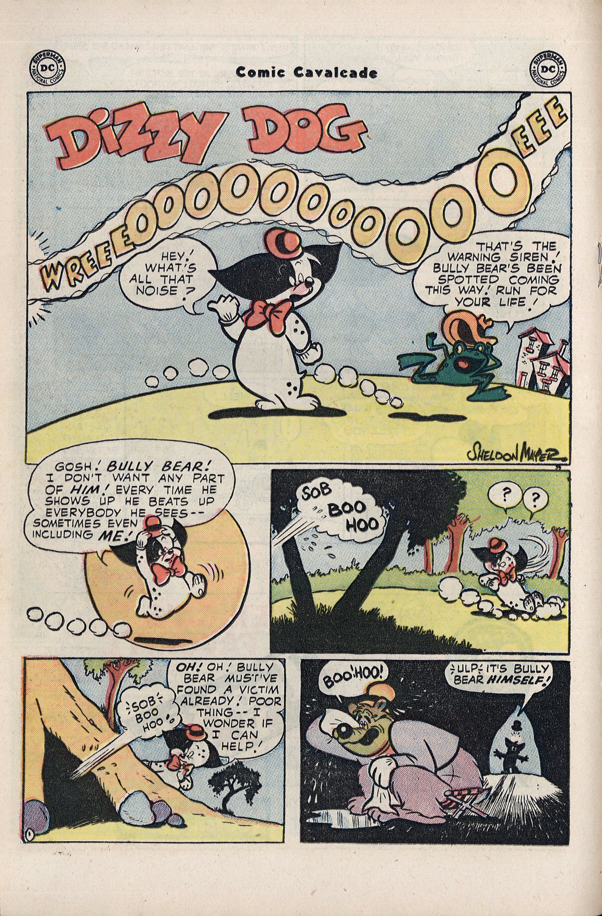 Read online Comic Cavalcade comic -  Issue #59 - 32