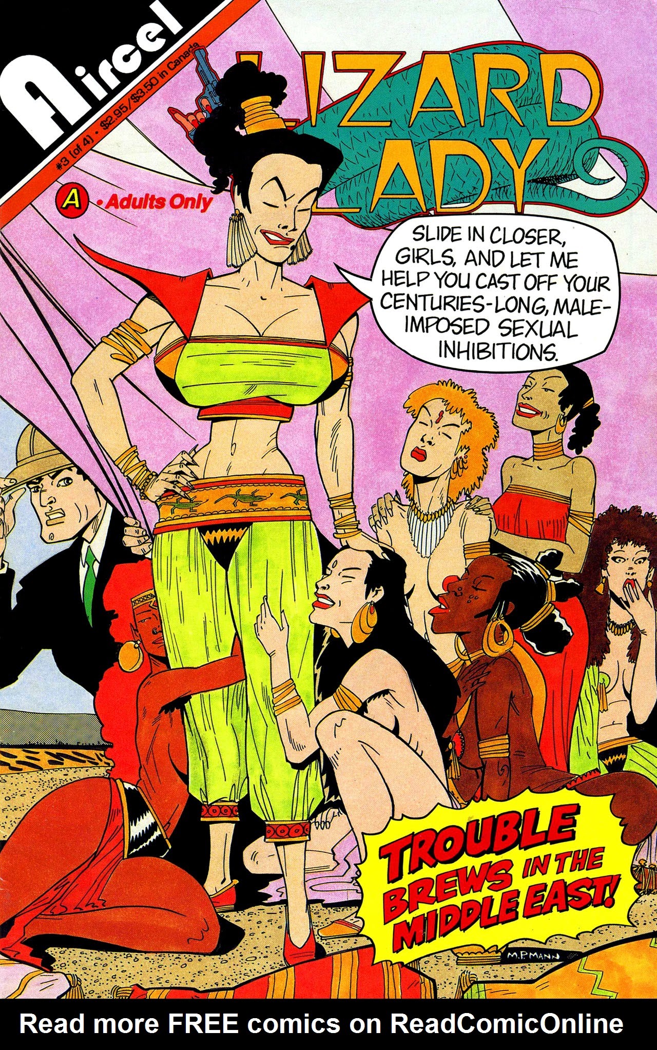 Read online Lizard Lady comic -  Issue #3 - 1