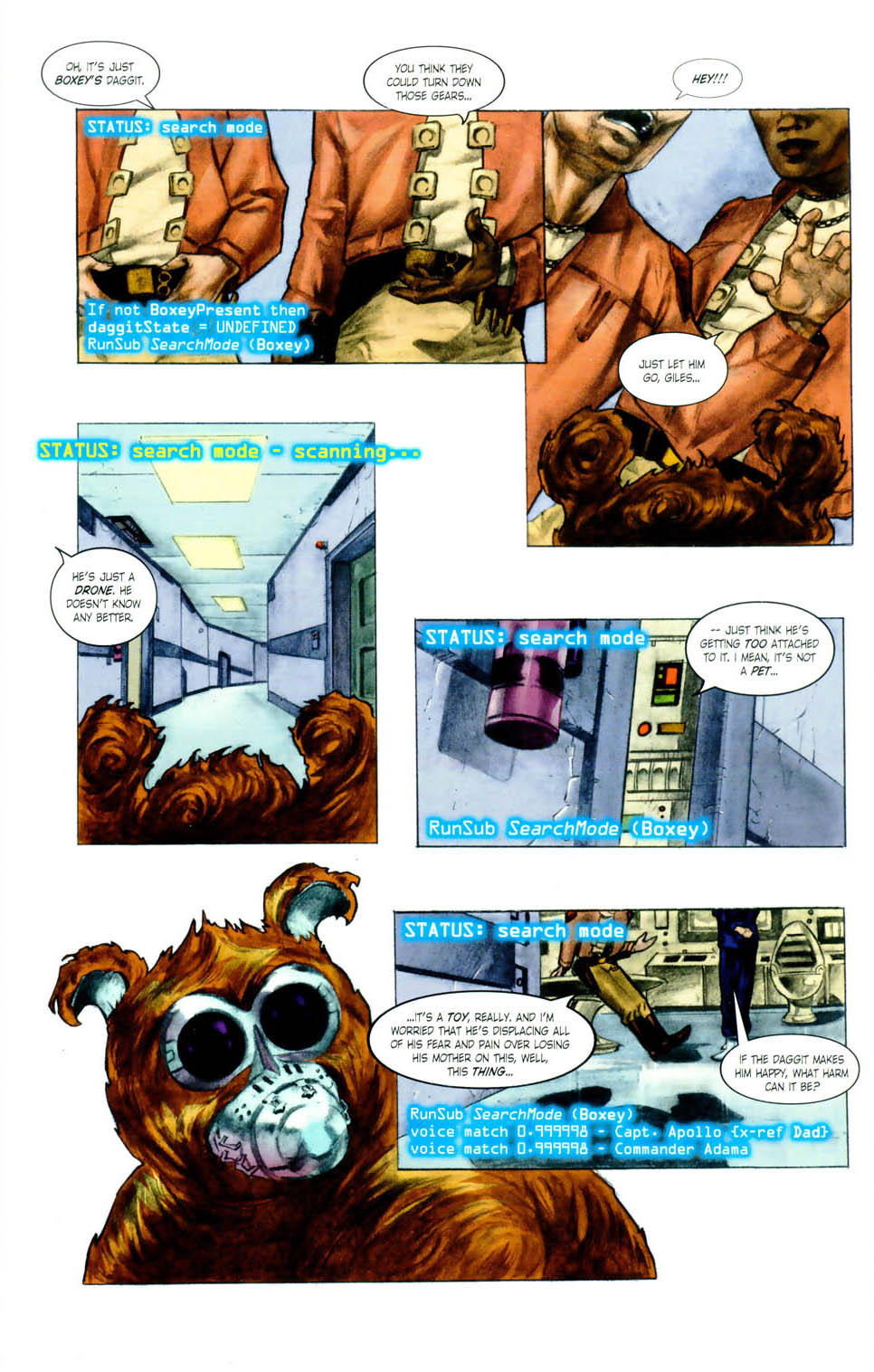 Read online Battlestar Galactica (1999) comic -  Issue #1 - 7
