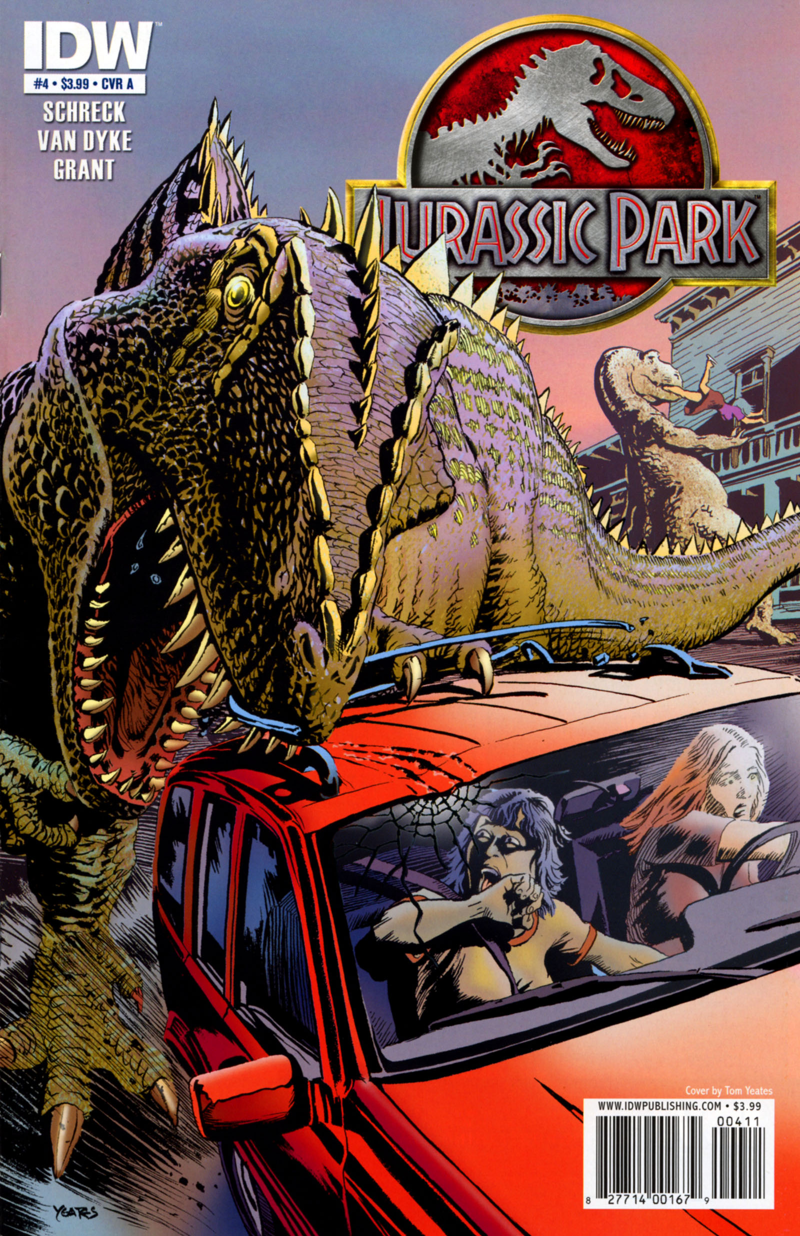 Read online Jurassic Park (2010) comic -  Issue #4 - 1