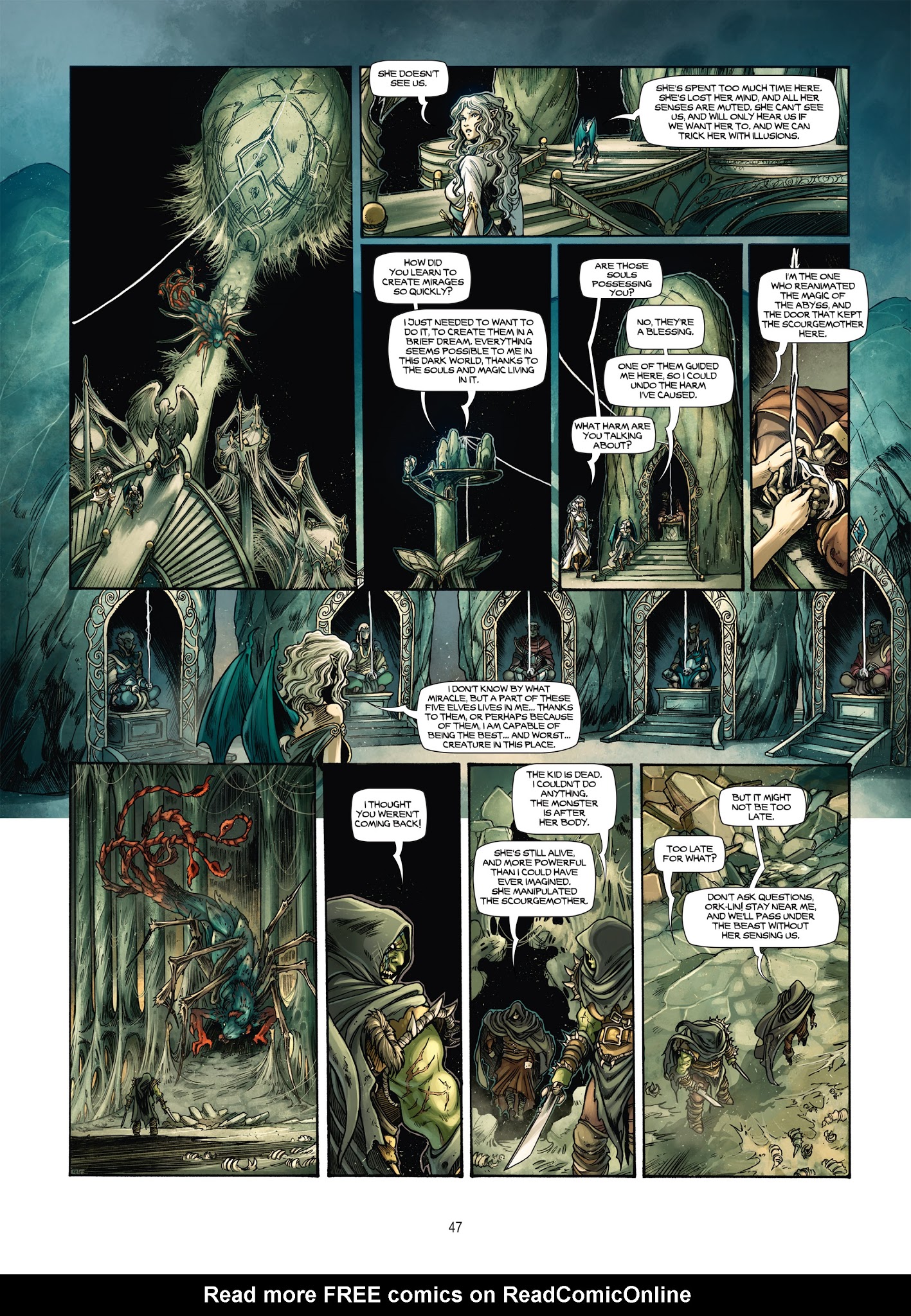 Read online Elves comic -  Issue #18 - 46
