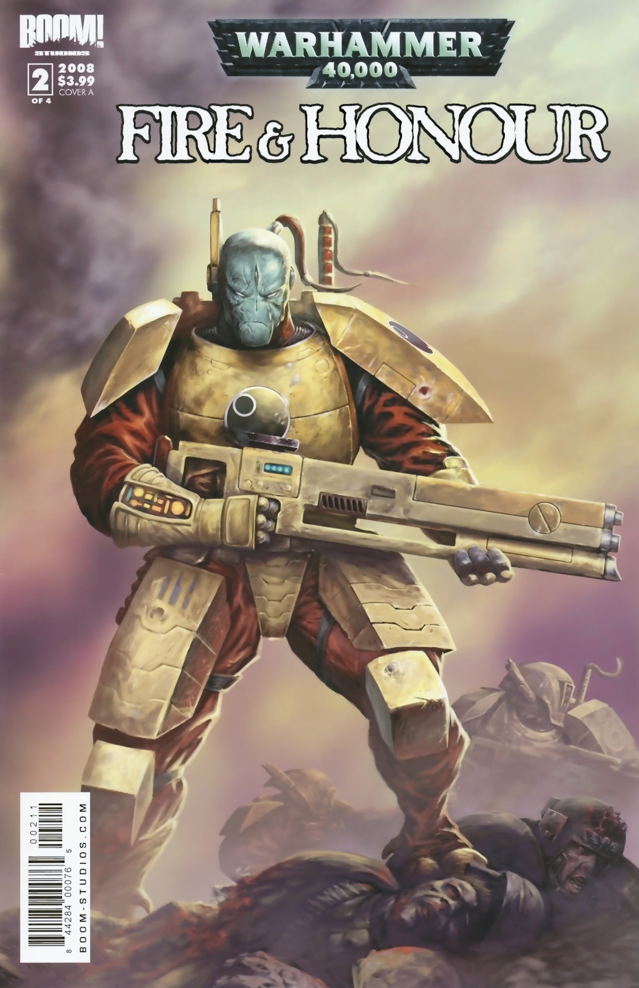 Read online Warhammer 40,000: Fire & Honour comic -  Issue #2 - 1
