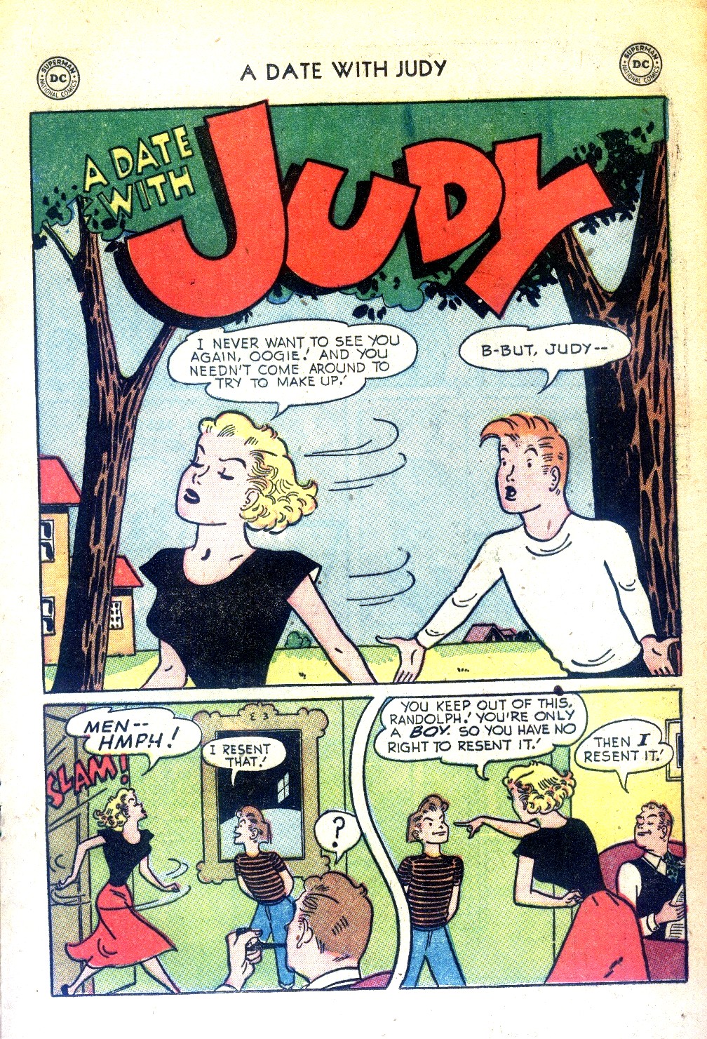Read online A Date with Judy comic -  Issue #35 - 22