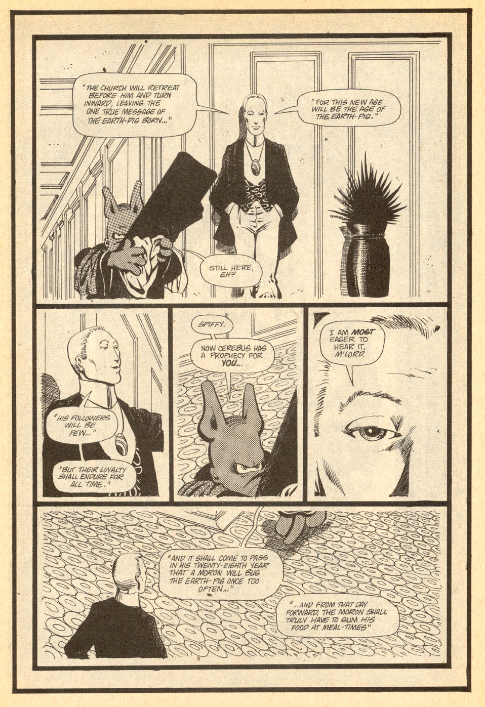 Read online Cerebus comic -  Issue #35 - 14