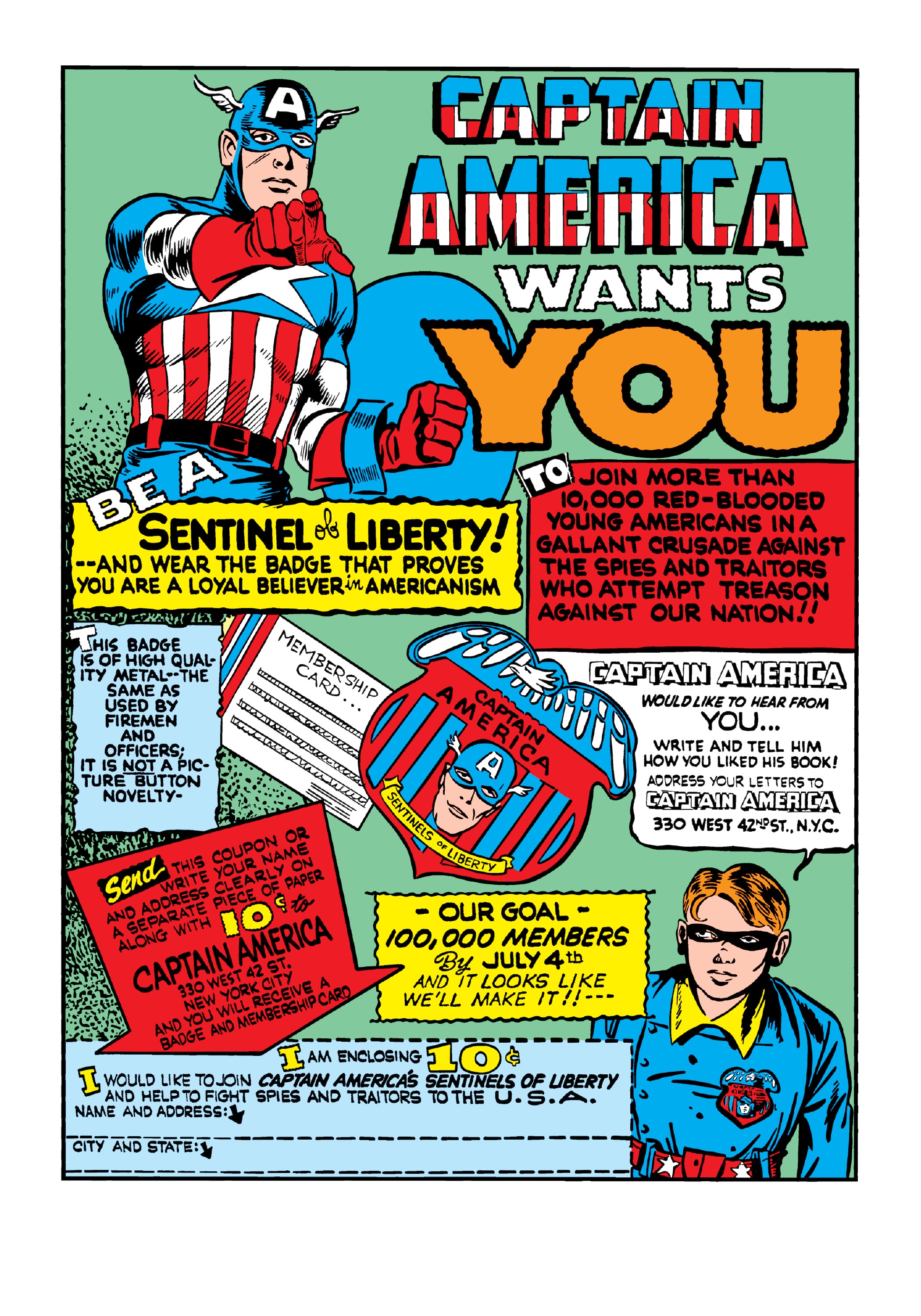 Read online Marvel Masterworks: Golden Age Captain America comic -  Issue # TPB 2 (Part 1) - 47