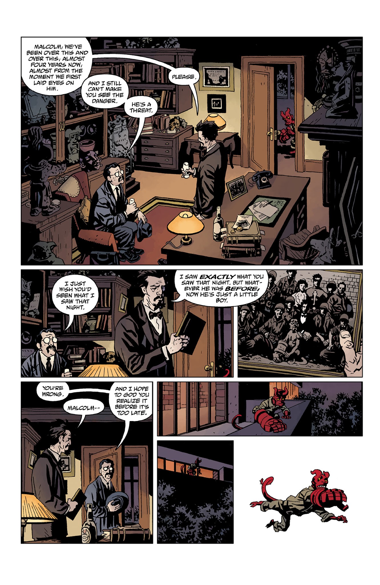 Read online Hellboy: The Midnight Circus comic -  Issue # TPB - 11