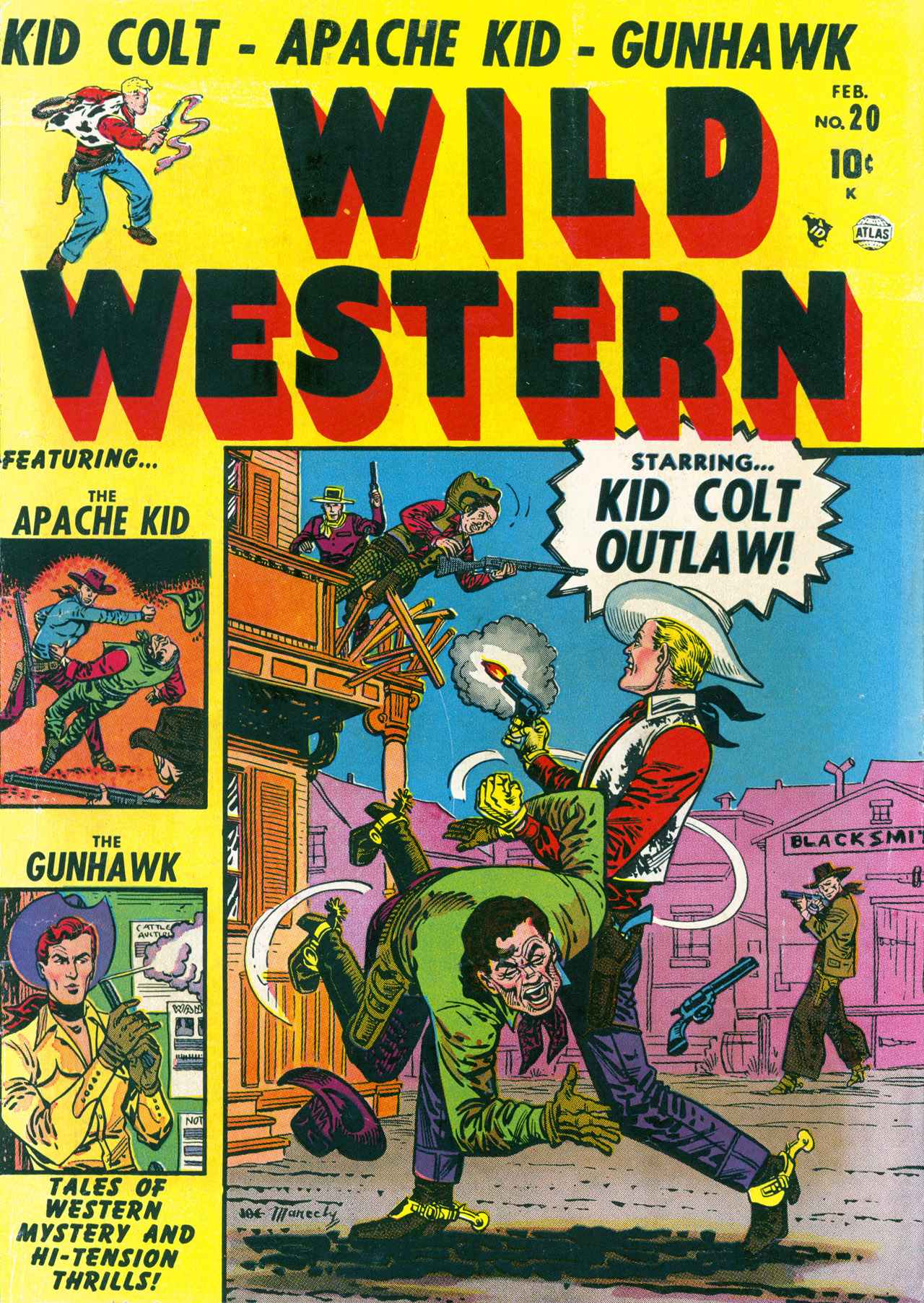 Read online Wild Western comic -  Issue #20 - 1