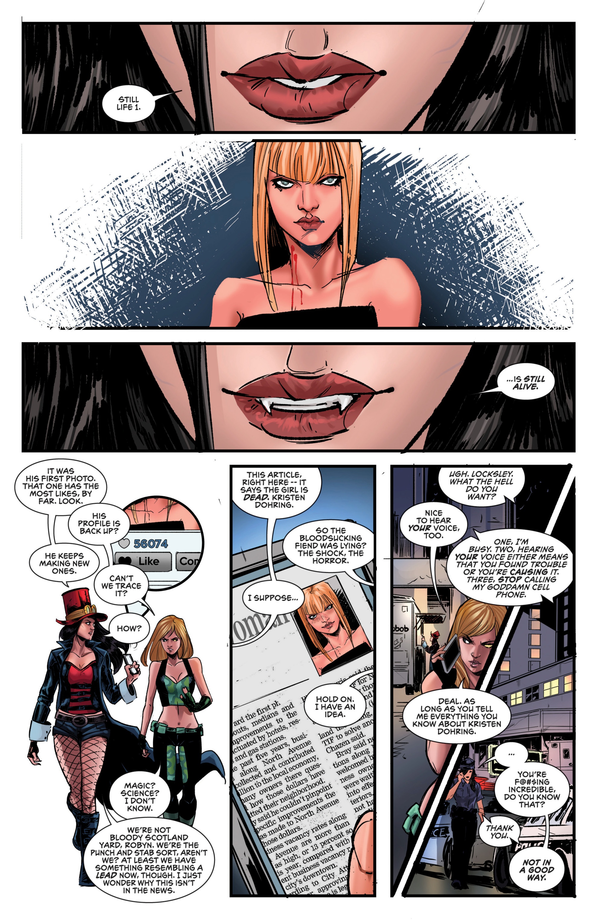 Read online Grimm Fairy Tales presents Robyn Hood (2014) comic -  Issue #13 - 20