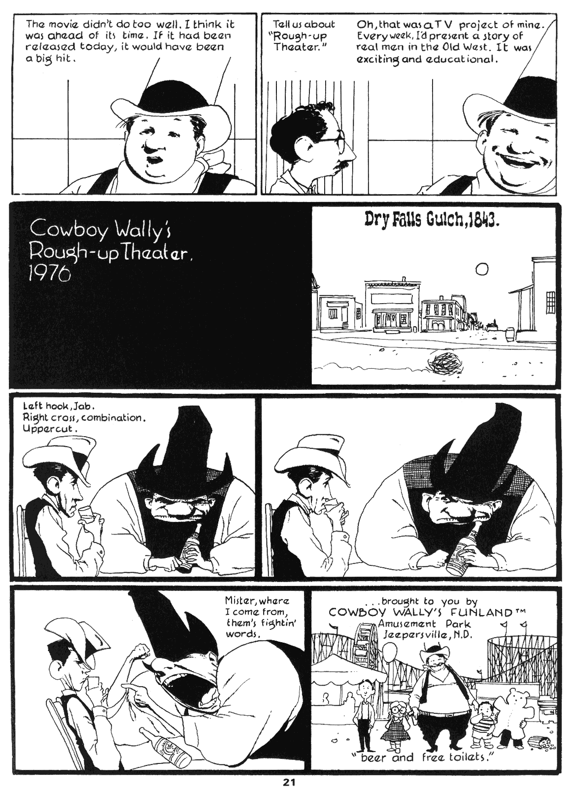 Read online The Cowboy Wally Show comic -  Issue # TPB - 23