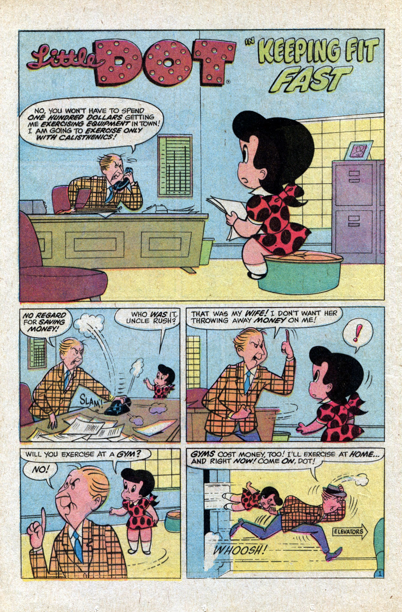 Read online Little Dot (1953) comic -  Issue #153 - 12