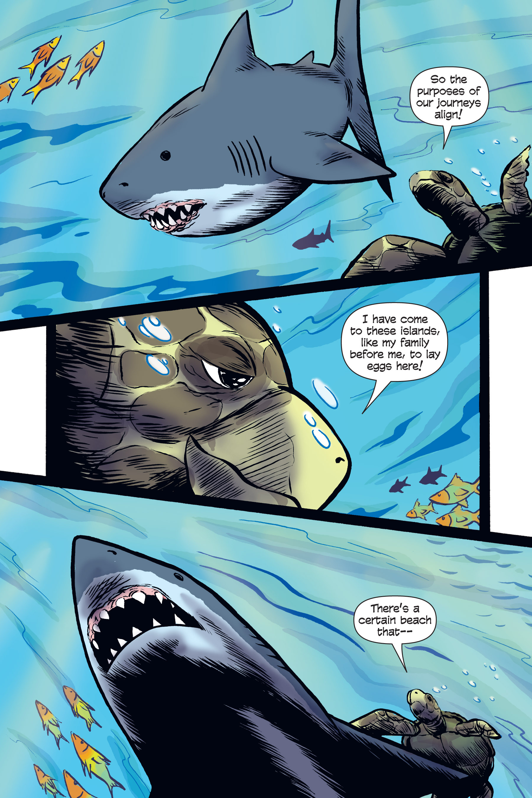 Read online Xoc: Journey of a Great White comic -  Issue # TPB - 102