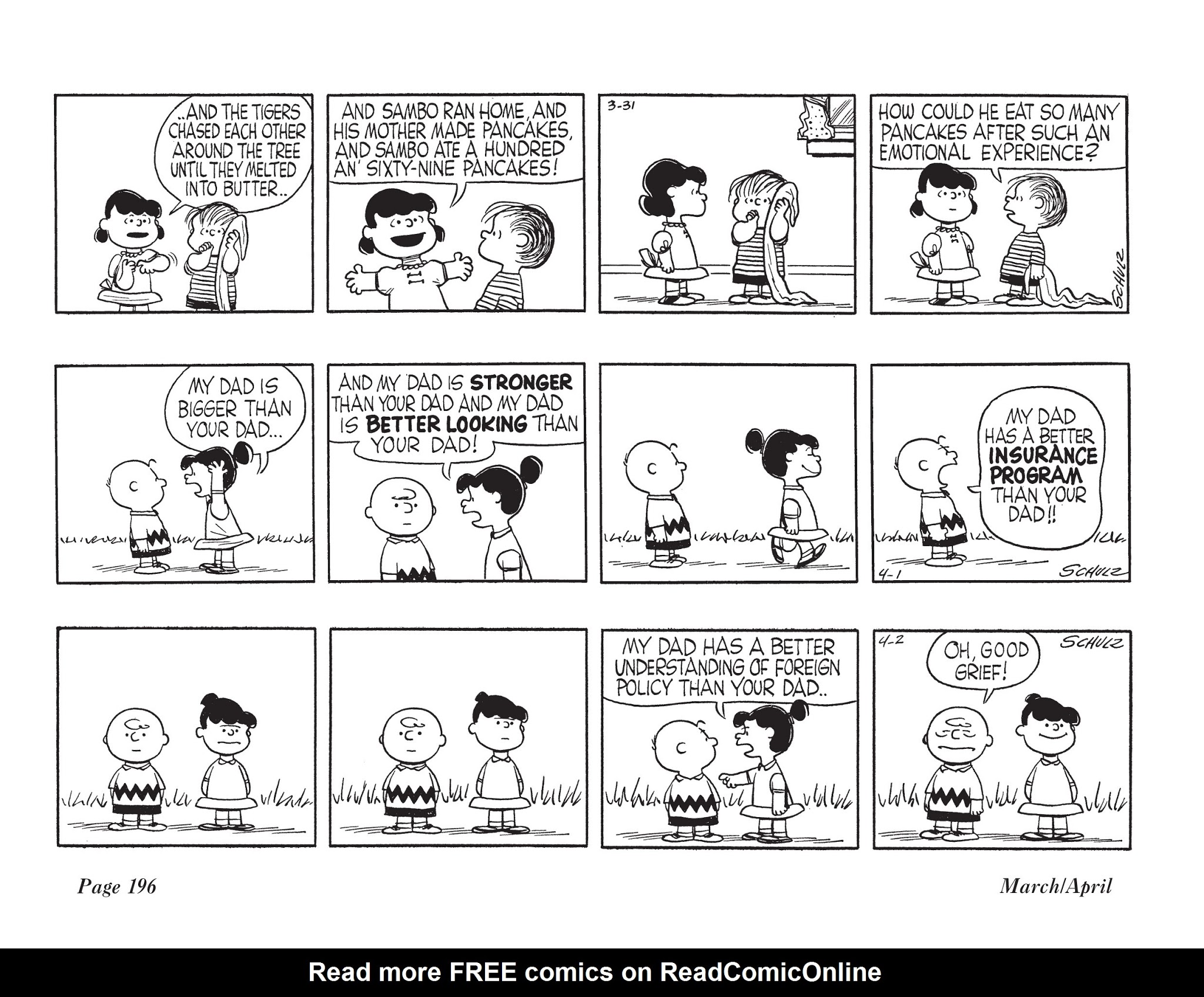 Read online The Complete Peanuts comic -  Issue # TPB 4 - 210
