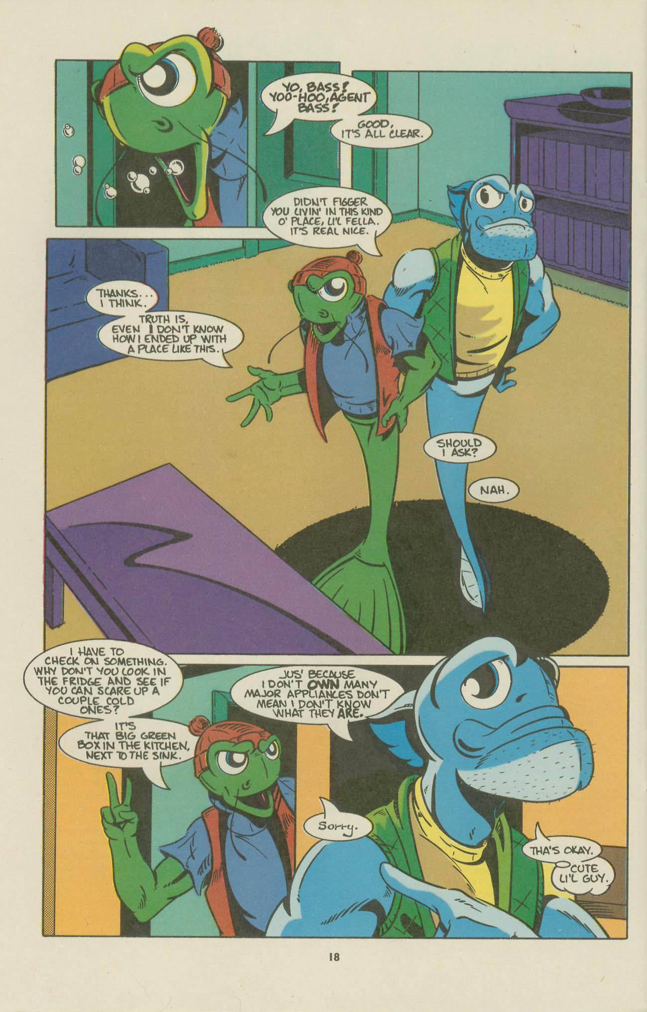 Read online The Fish Police comic -  Issue #14 - 20