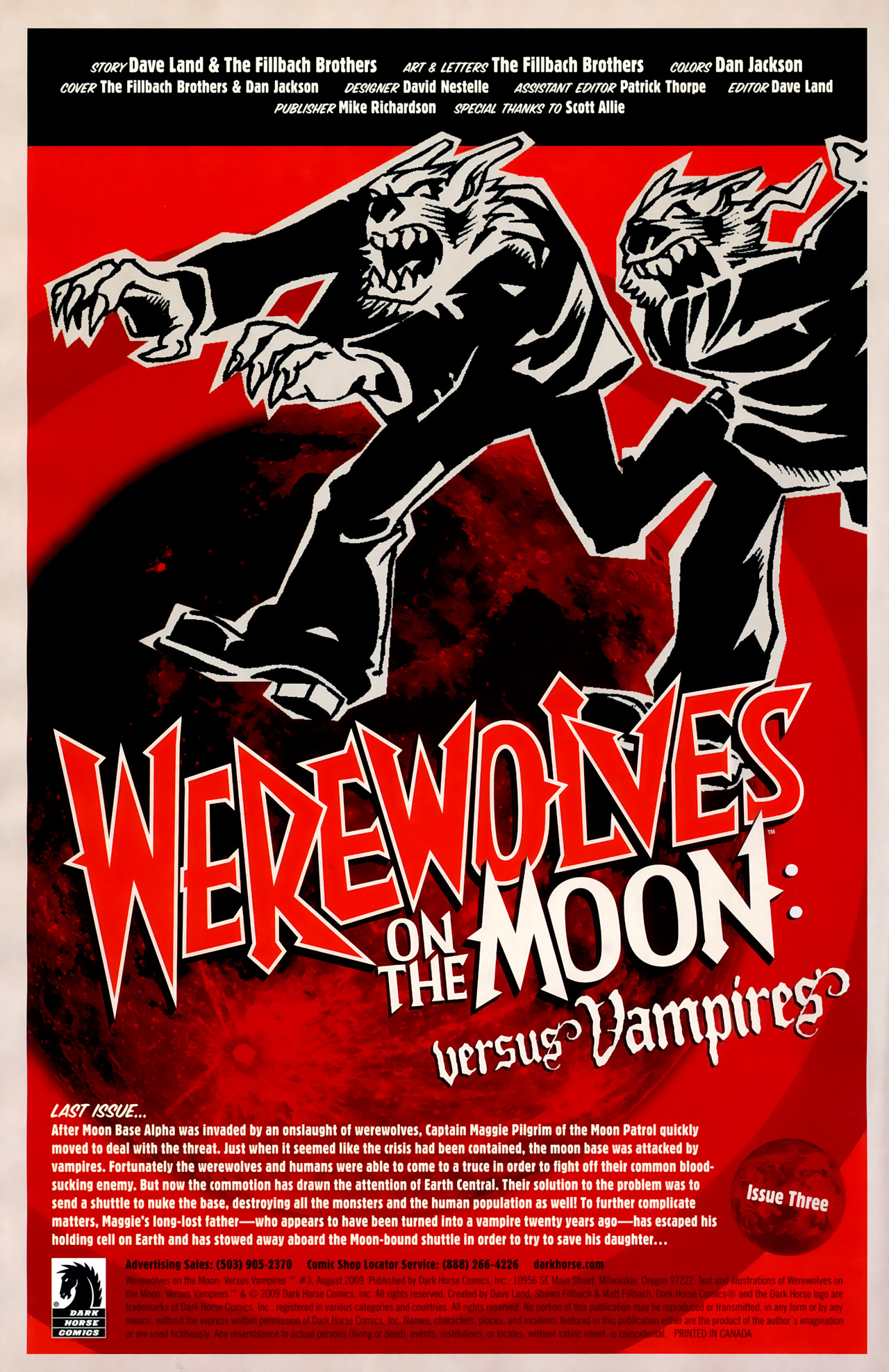 Read online Werewolves on the Moon: Versus Vampires comic -  Issue #3 - 2