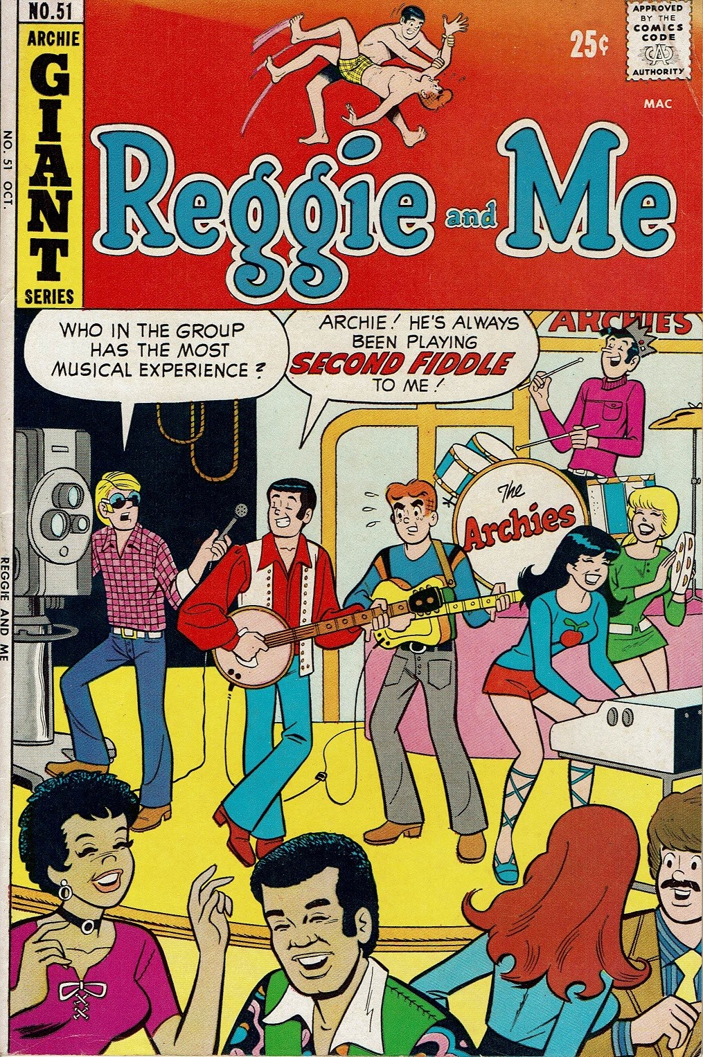 Read online Reggie and Me (1966) comic -  Issue #51 - 1