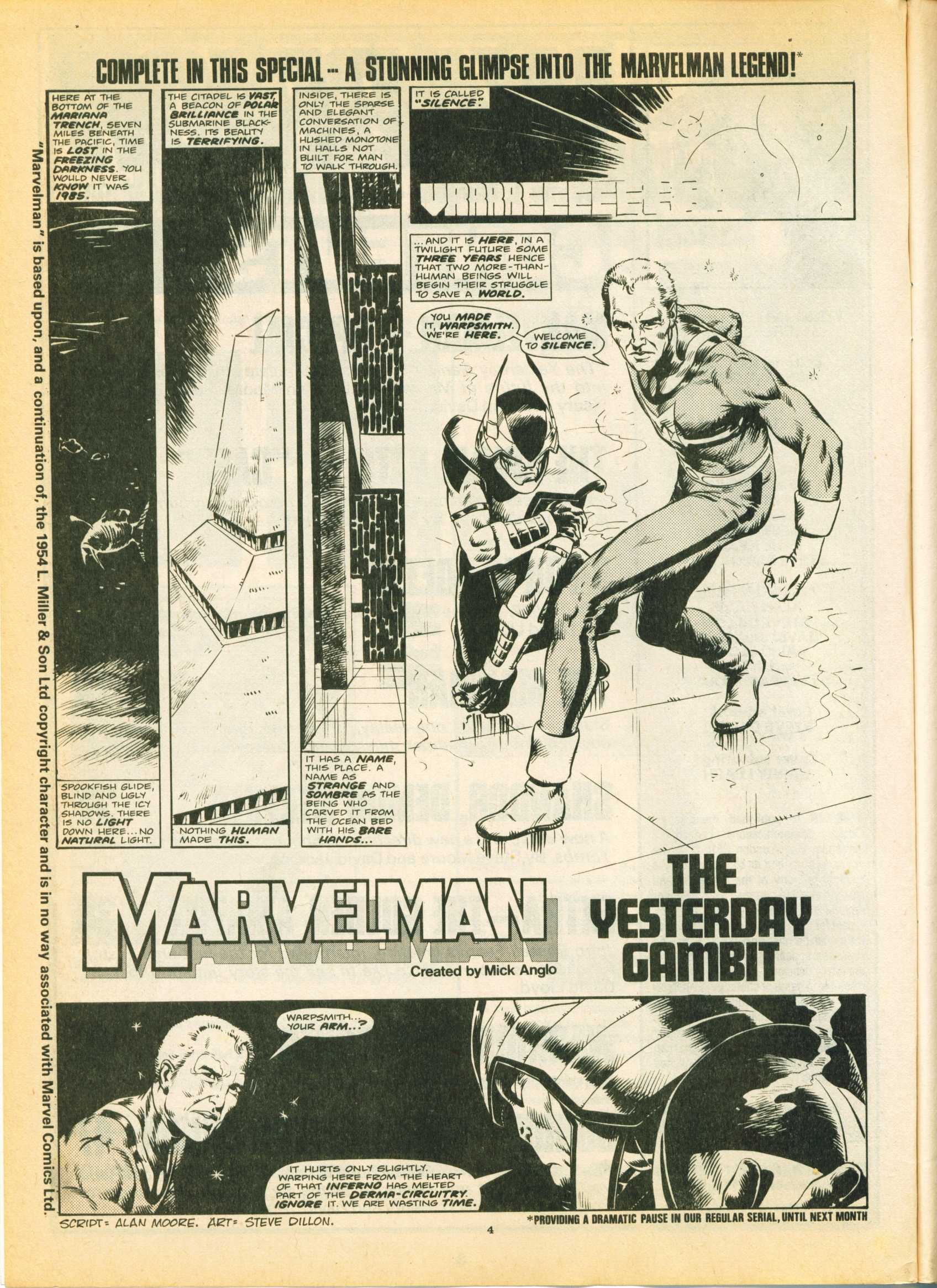 Read online Warrior comic -  Issue #4 - 4