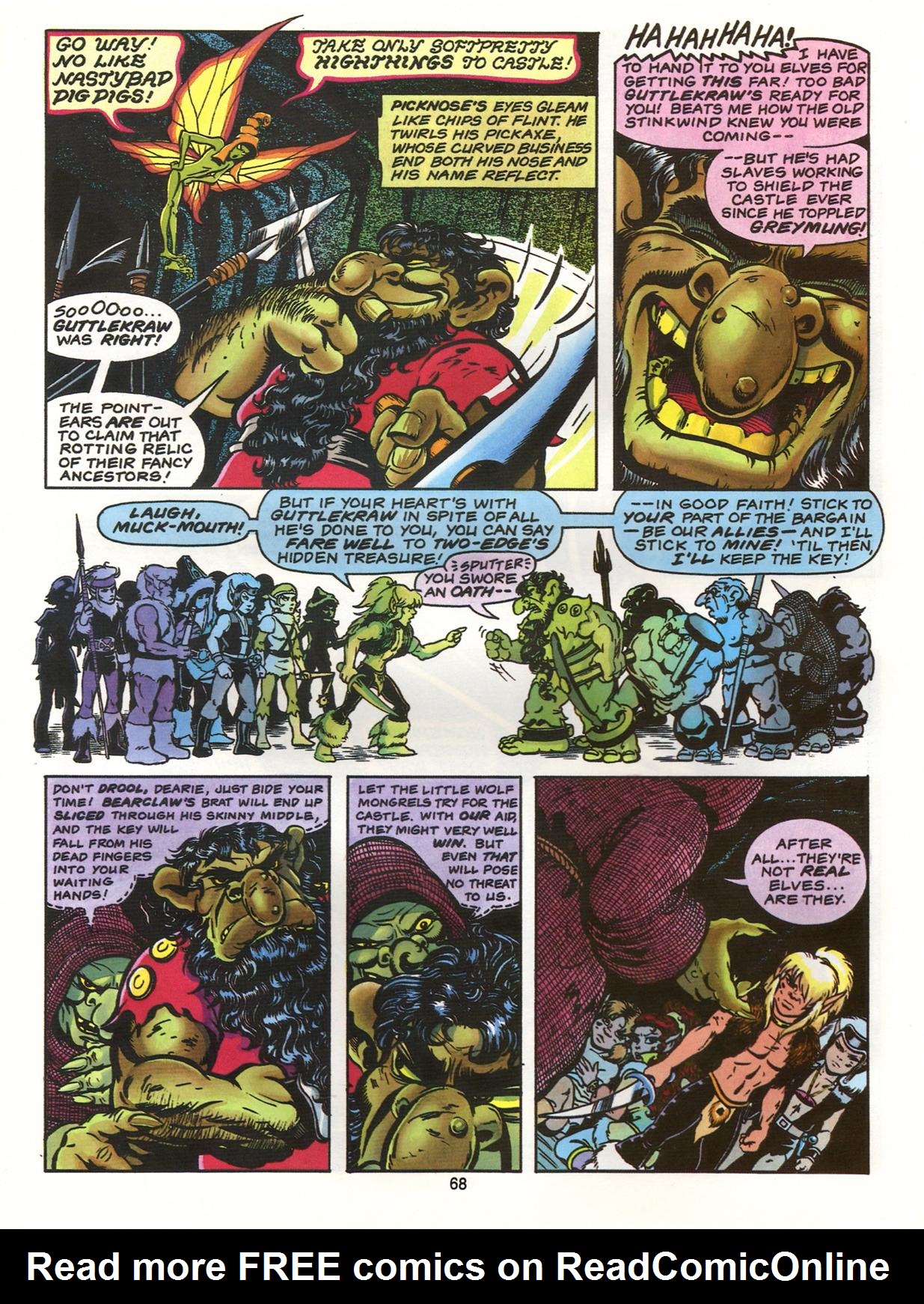 Read online ElfQuest (Starblaze Edition) comic -  Issue # TPB 4 - 74