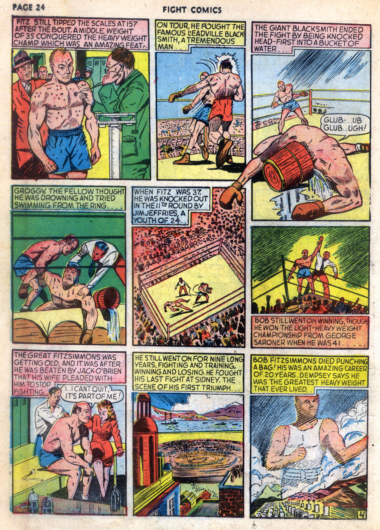 Read online Fight Comics comic -  Issue #9 - 26