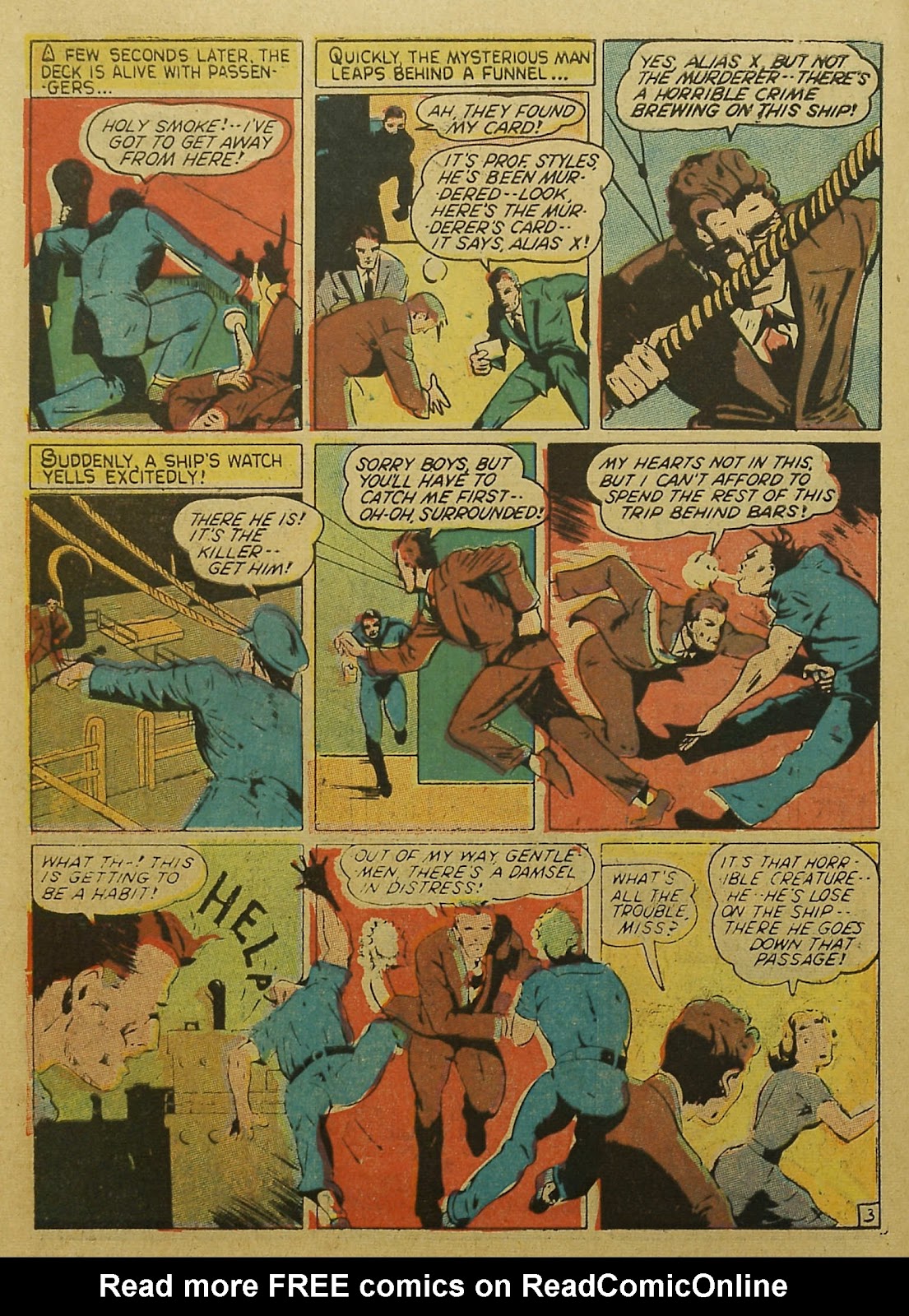 Captain Aero Comics issue 3 - Page 18
