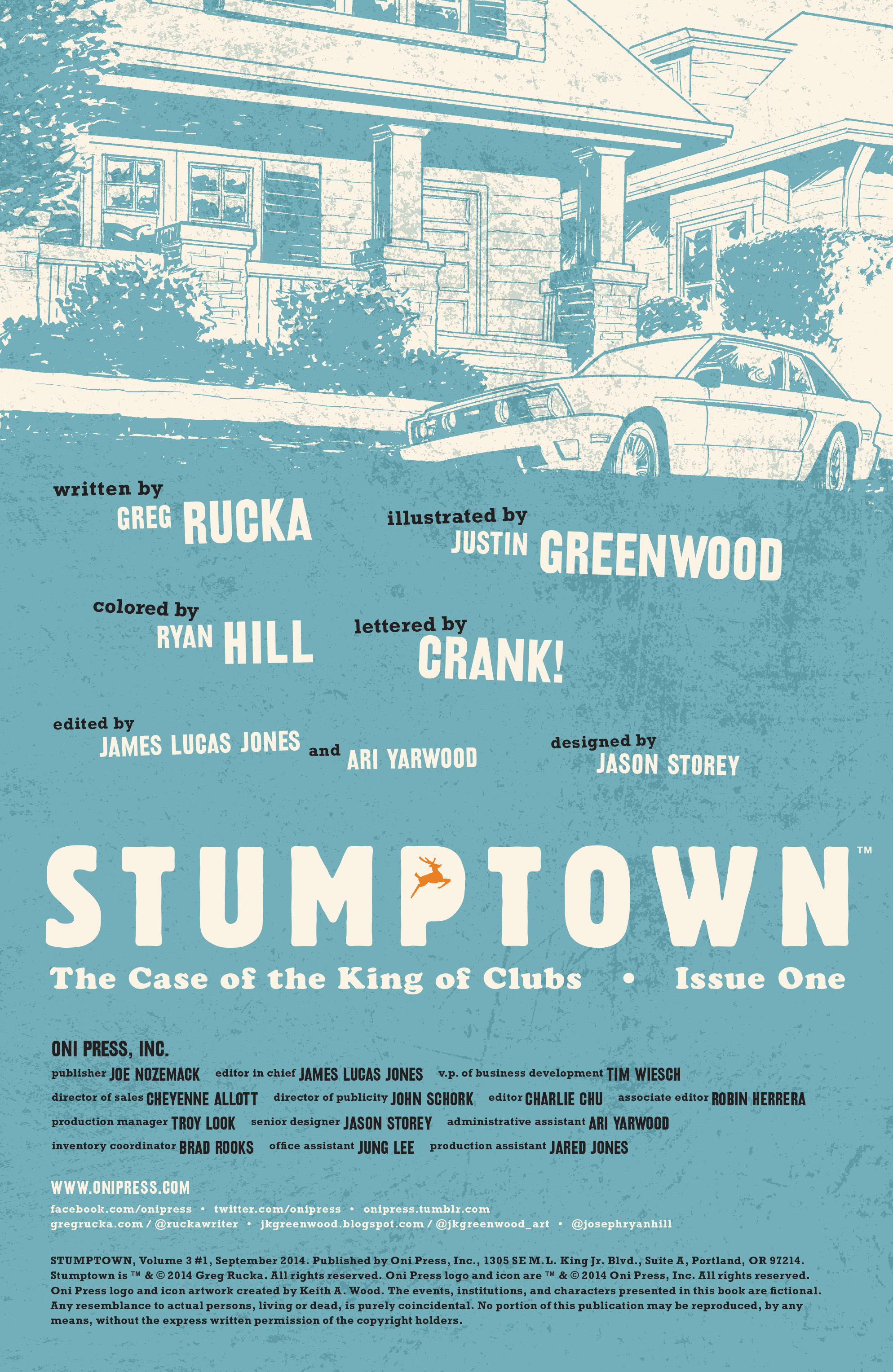 Read online Stumptown comic -  Issue #1 - 3