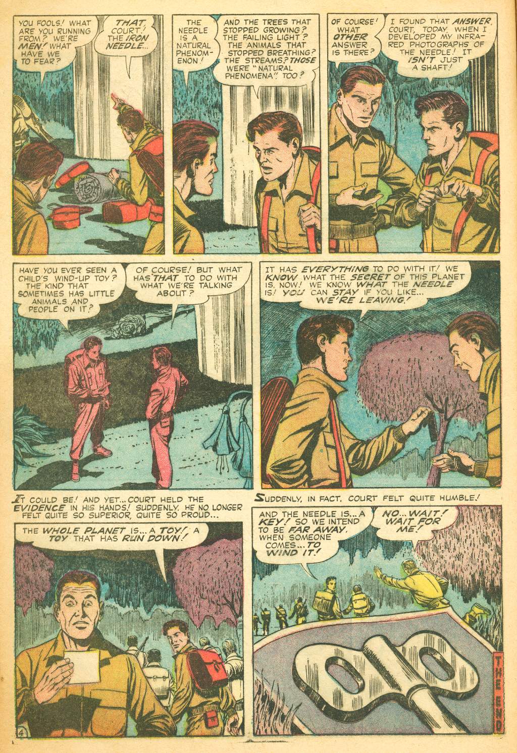 Read online Mystic (1951) comic -  Issue #52 - 16