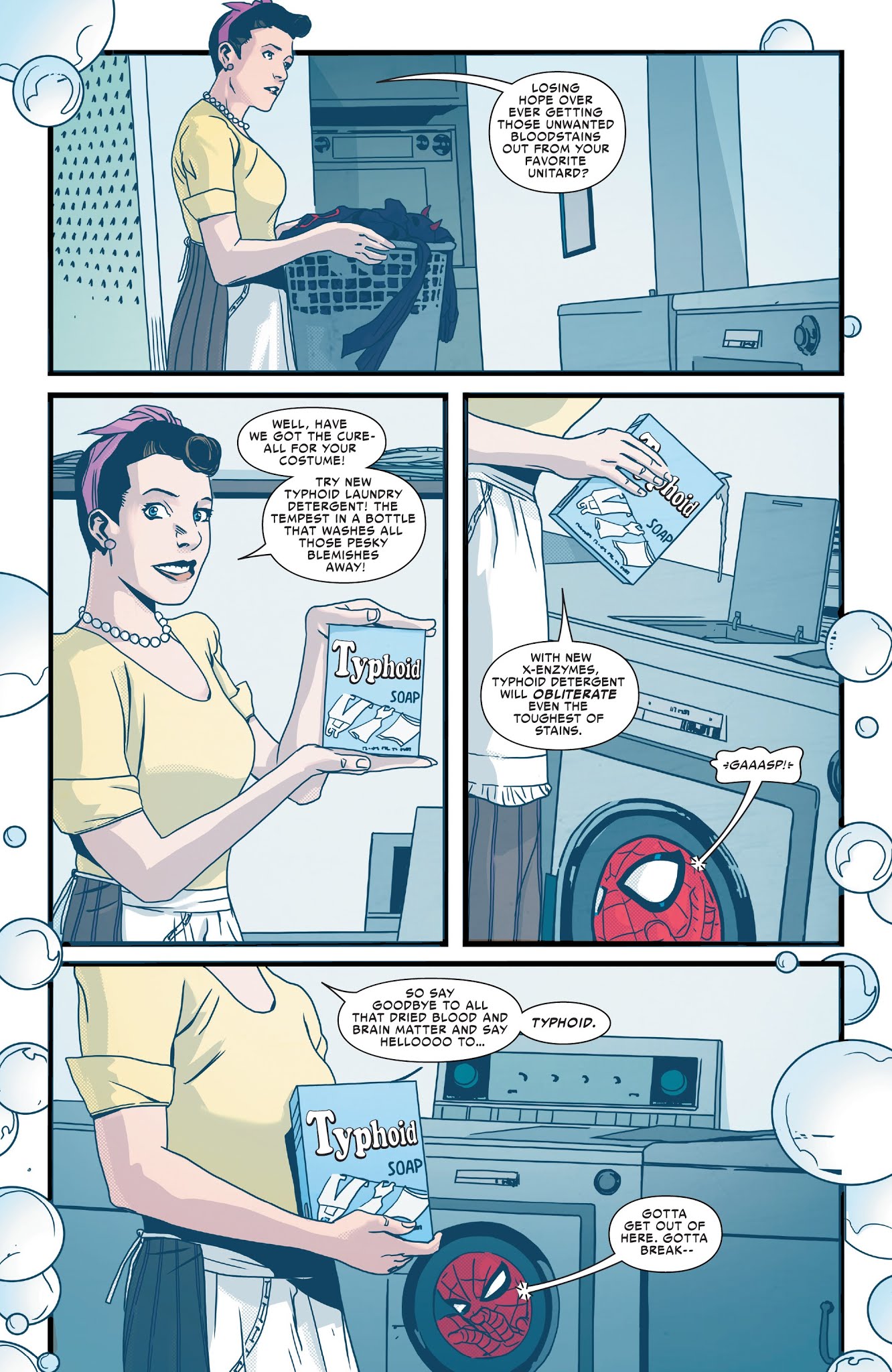 Read online Typhoid Fever Spider-Man comic -  Issue # Full - 23