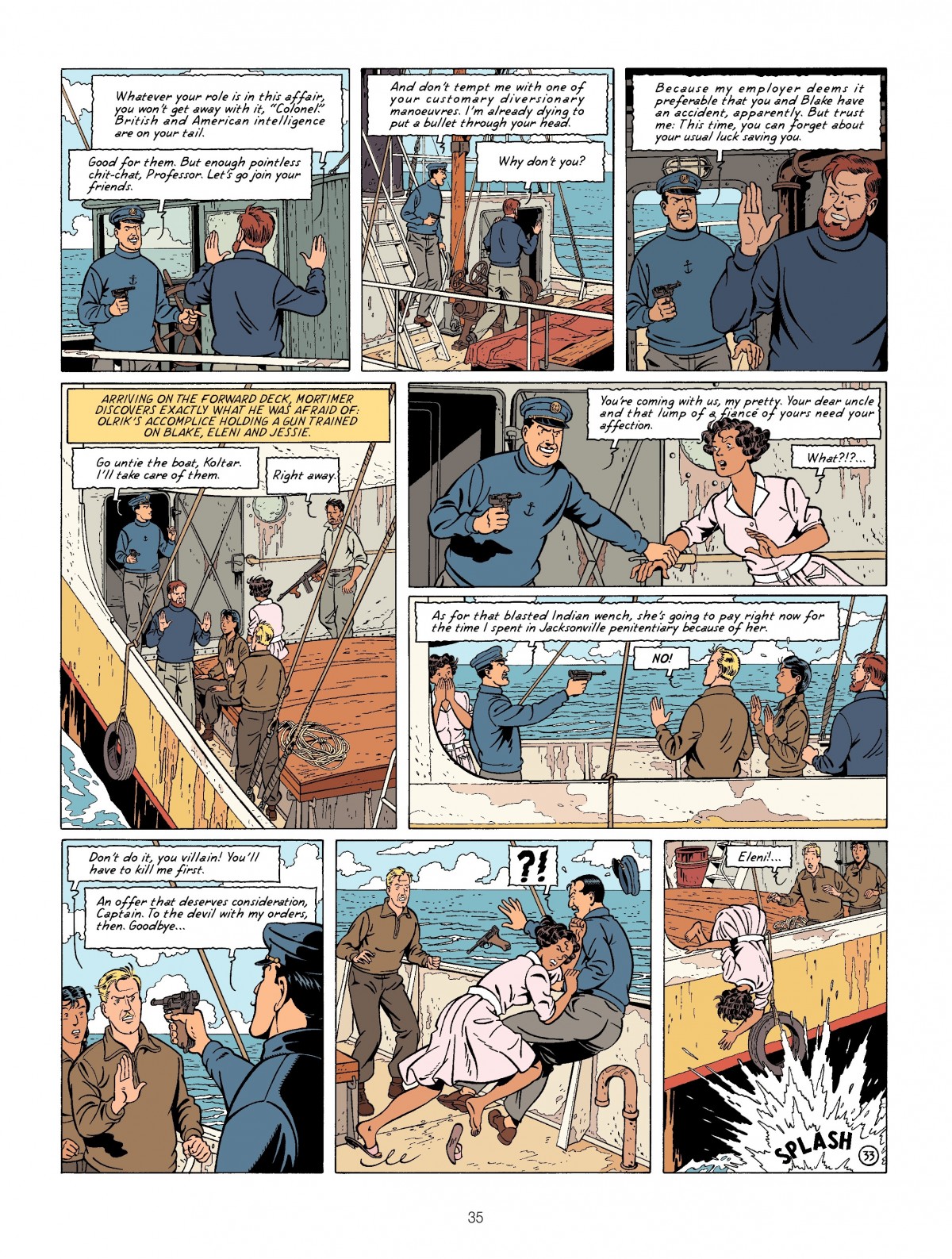 Read online Blake & Mortimer comic -  Issue #14 - 35
