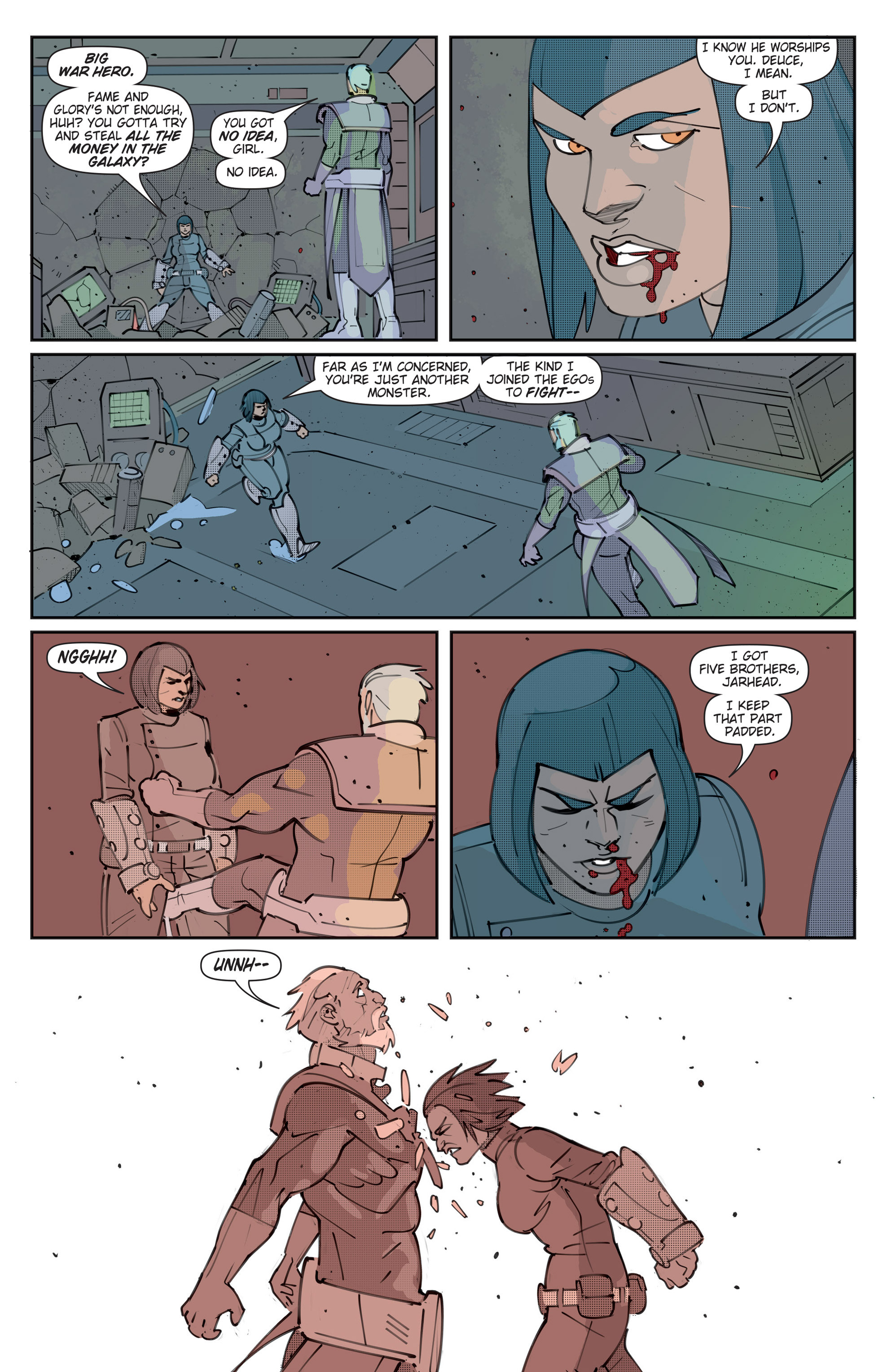 Read online EGOs comic -  Issue #8 - 19