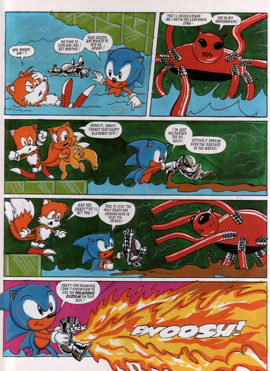 Read online Sonic the Comic comic -  Issue #5 - 8