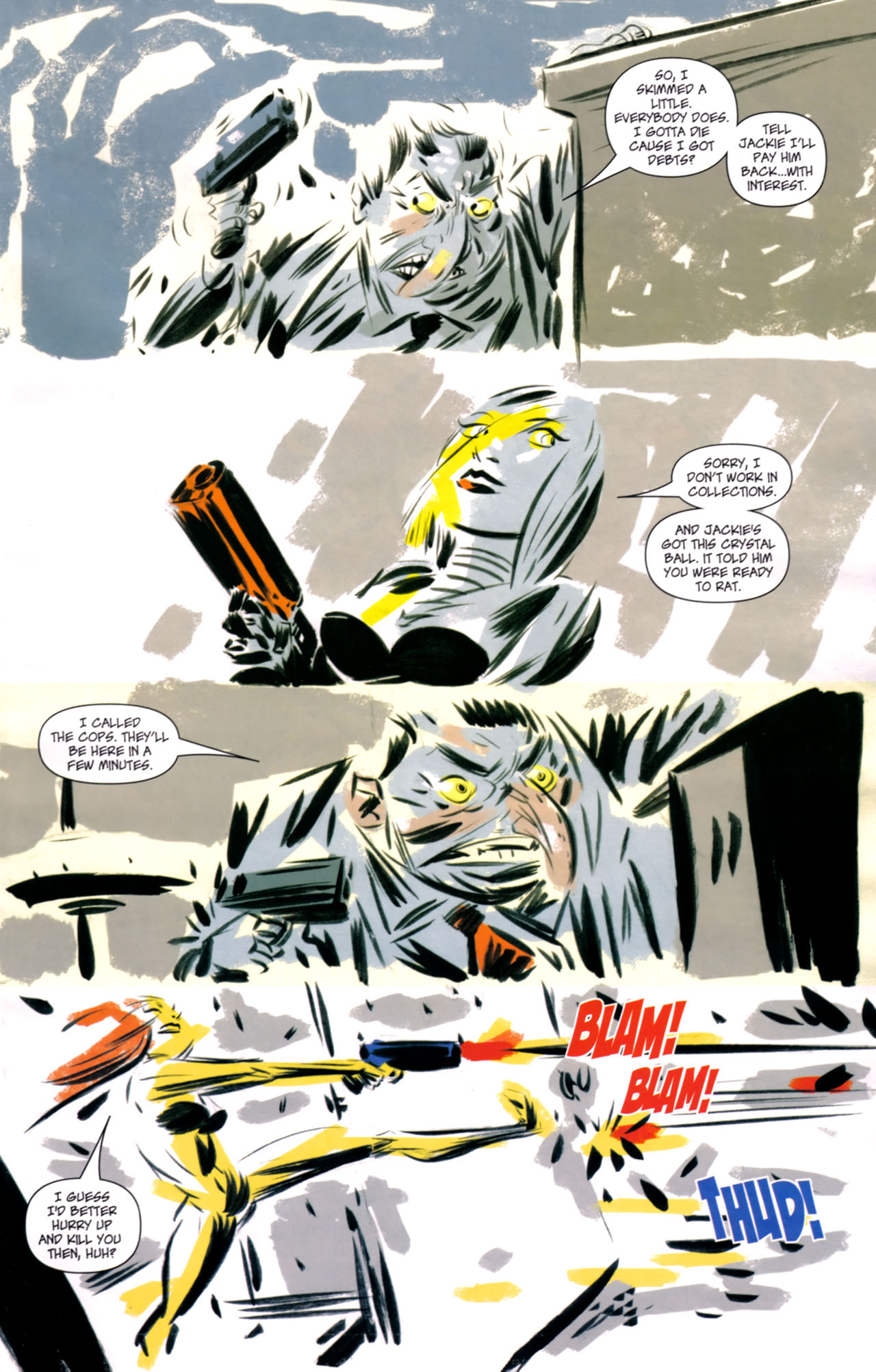 Read online Killing Girl comic -  Issue #1 - 9