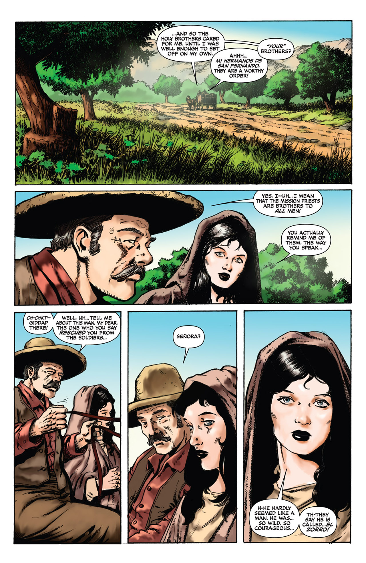 Read online Zorro Rides Again comic -  Issue #4 - 8