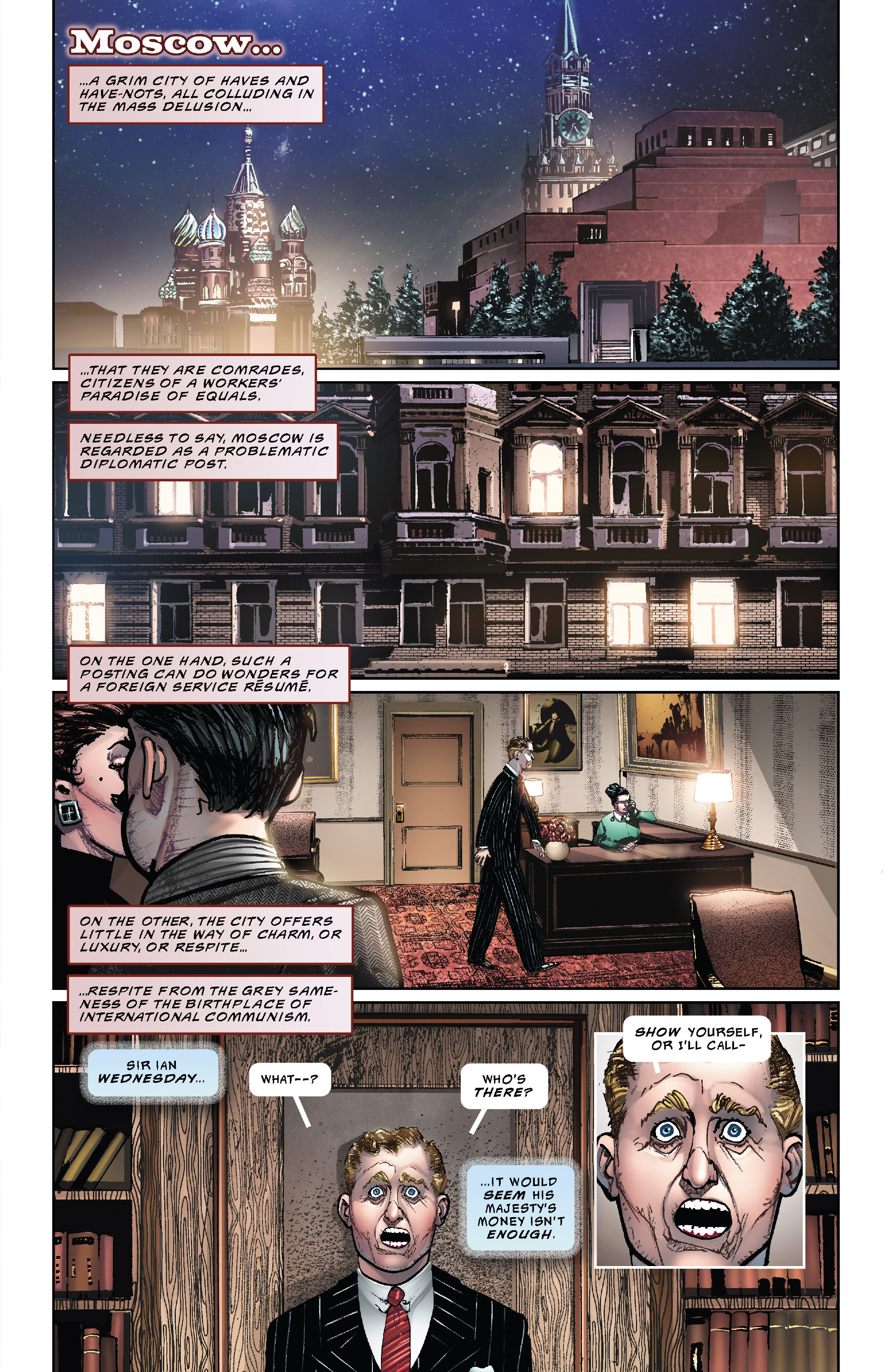 Read online The Shadow: Midnight in Moscow comic -  Issue #4 - 20