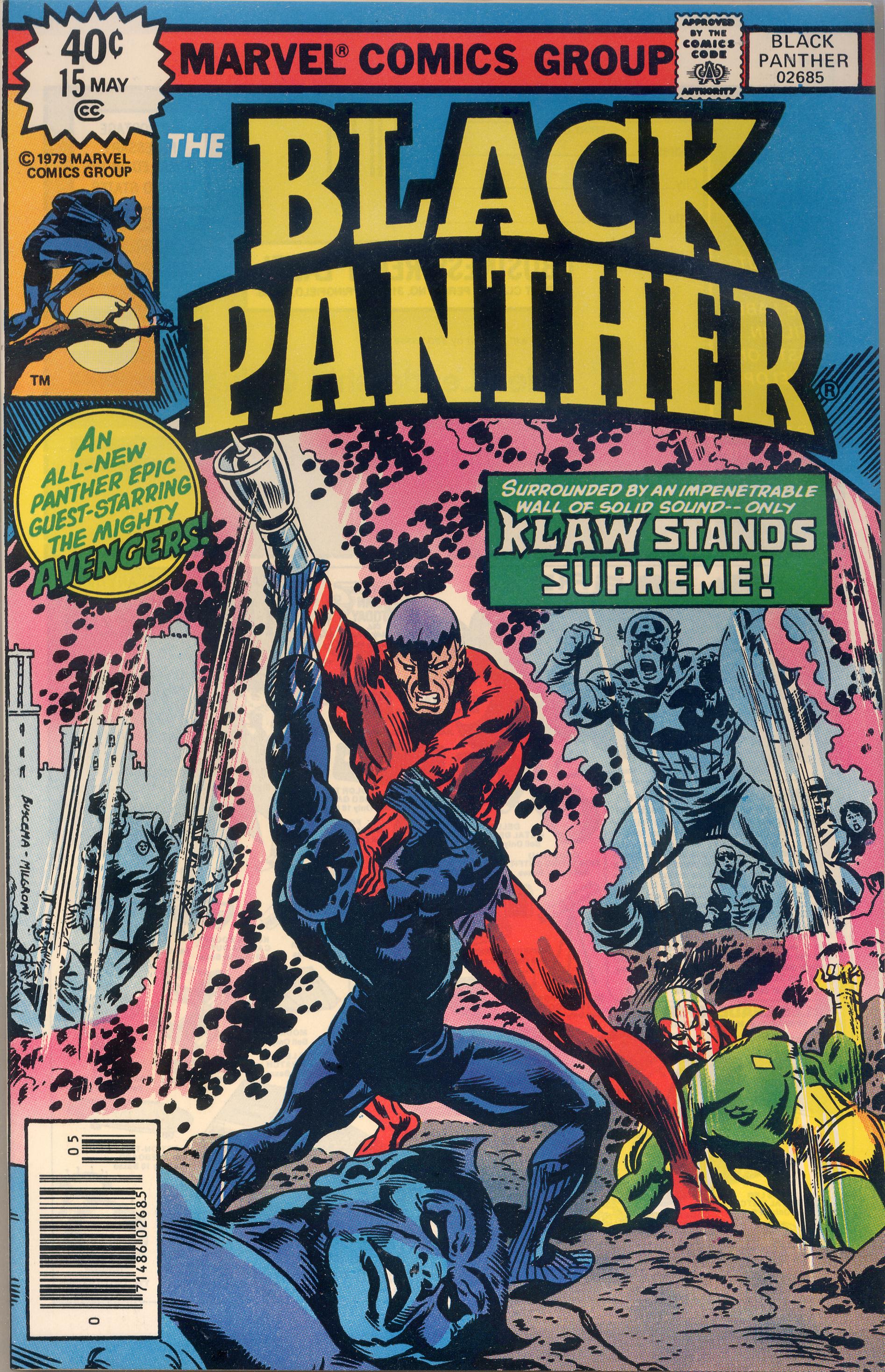 Read online Black Panther (1977) comic -  Issue #15 - 1