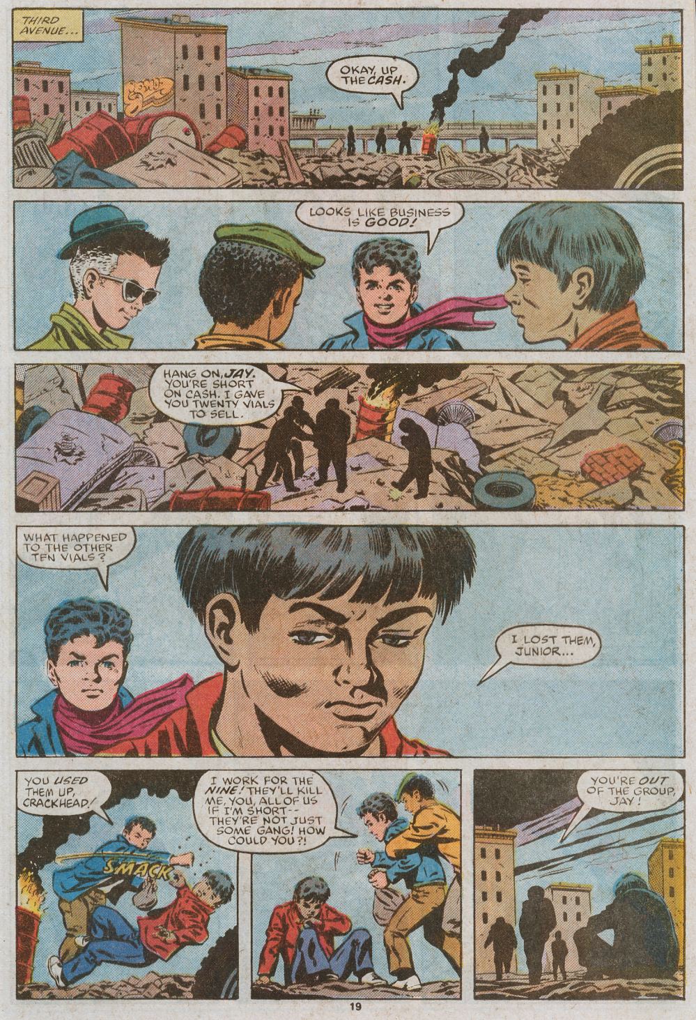 Read online Wolfpack (1988) comic -  Issue #5 - 15