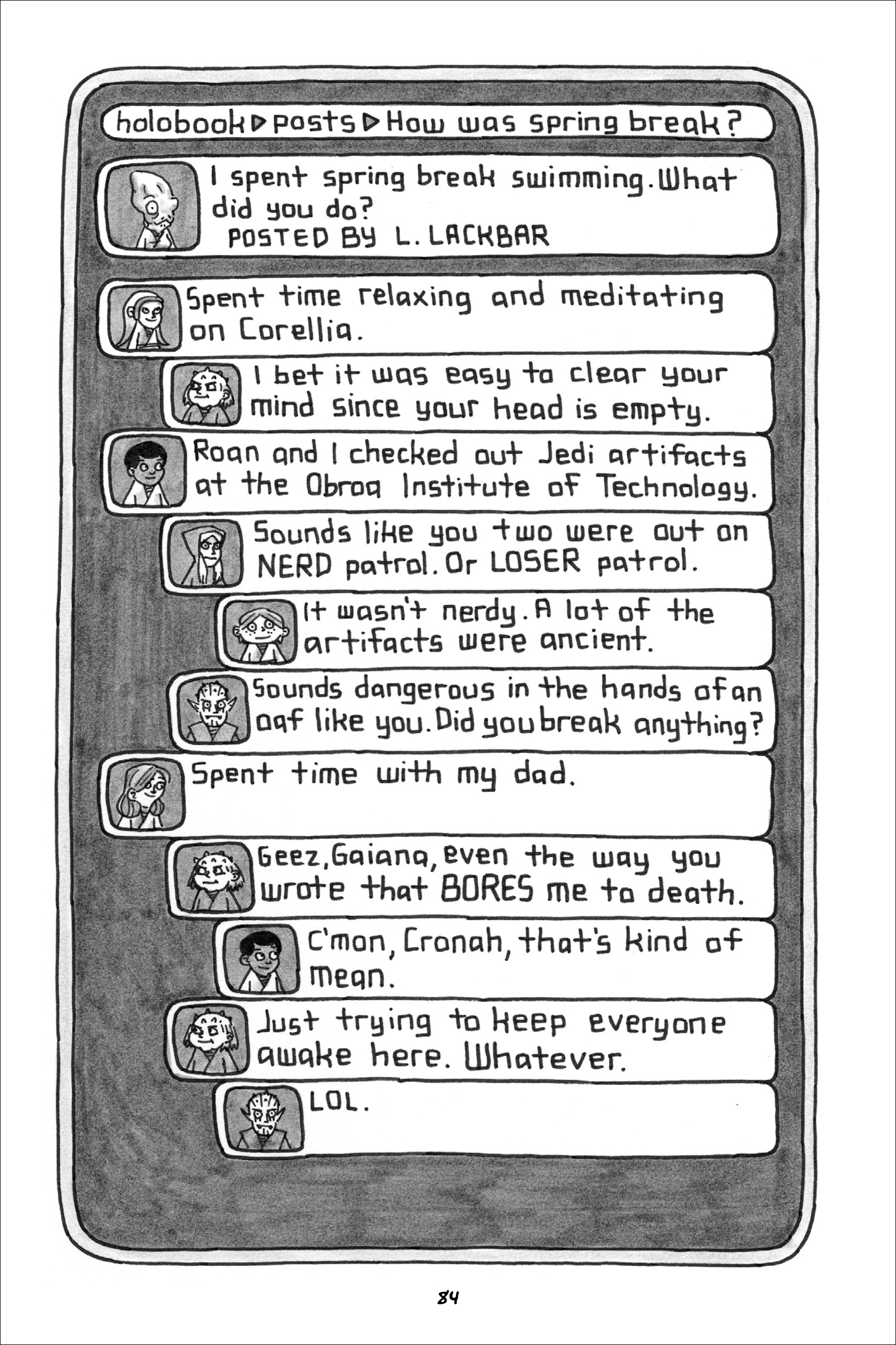 Read online Jedi Academy comic -  Issue # TPB 2 (Part 1) - 85