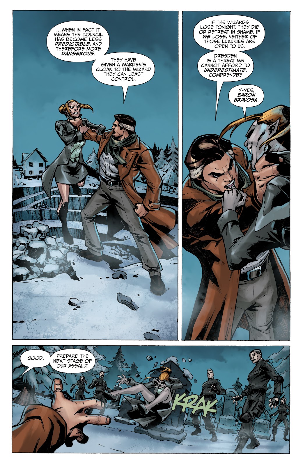 Jim Butcher's The Dresden Files: War Cry issue 1 - Page 22